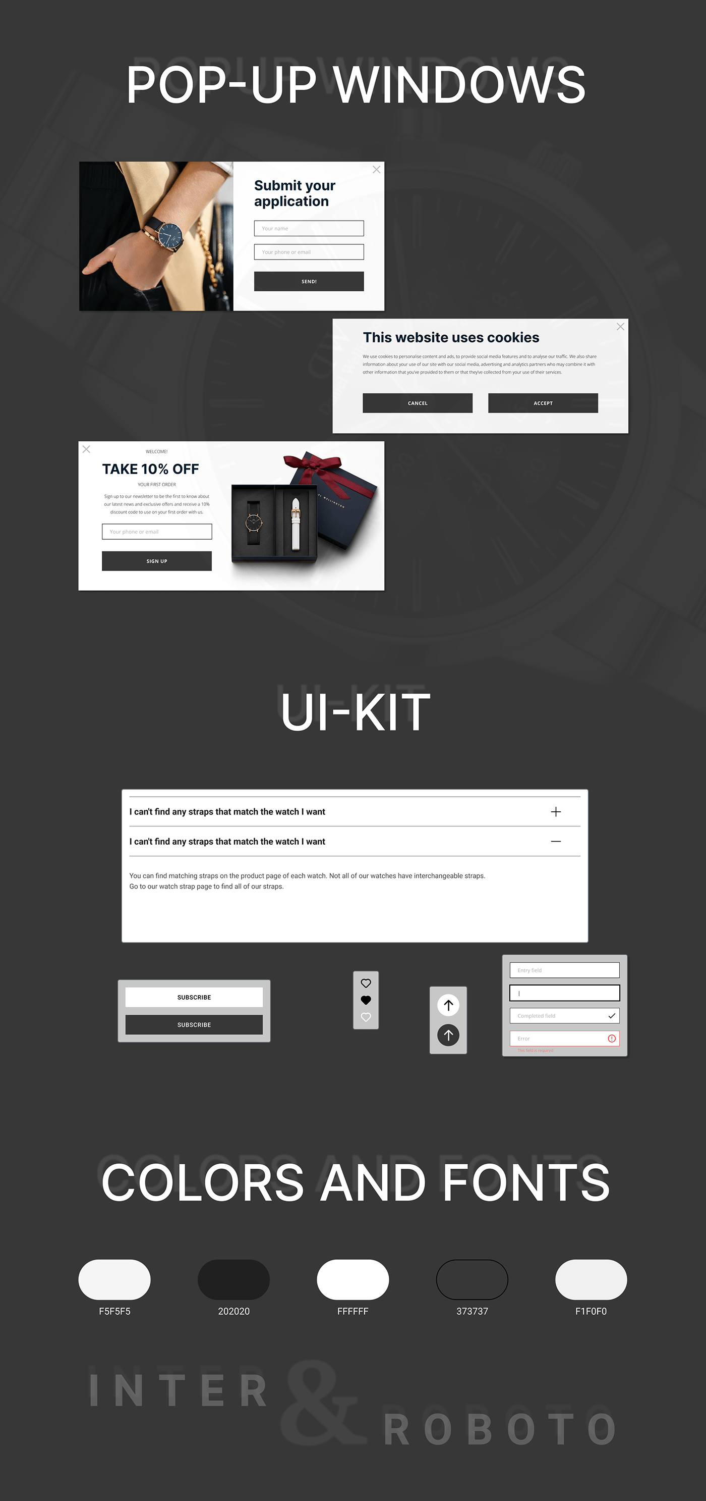 UI/UX Figma user interface ui design Mobile app ux/ui user experience Interface Web Design  watch