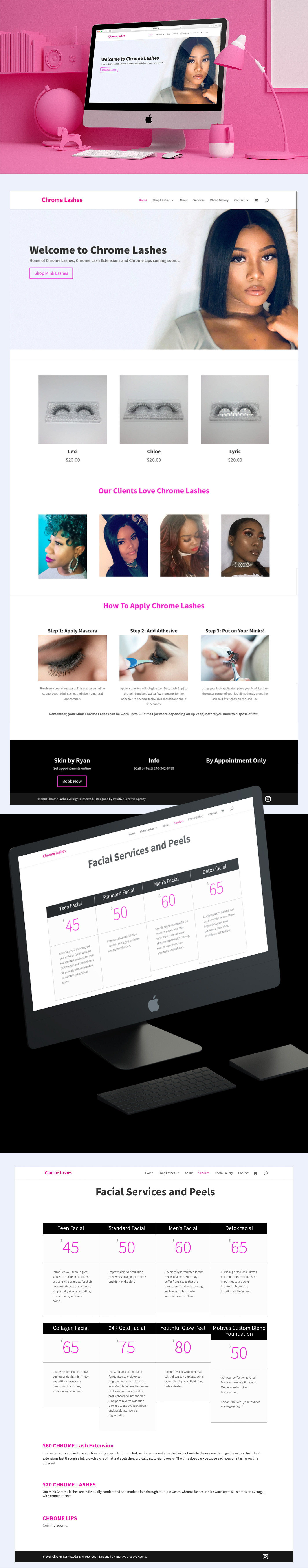 Web Design  art direction  branding  beauty cosmetics e-commerce Website