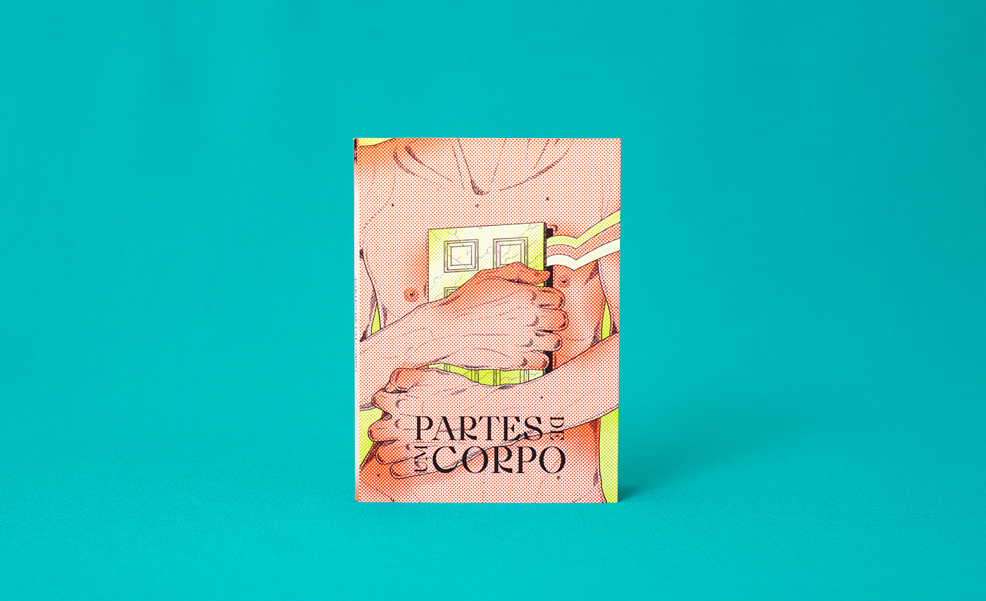 book book cover capa de livro editorial she designs books covers halftone Livro pantone colorful