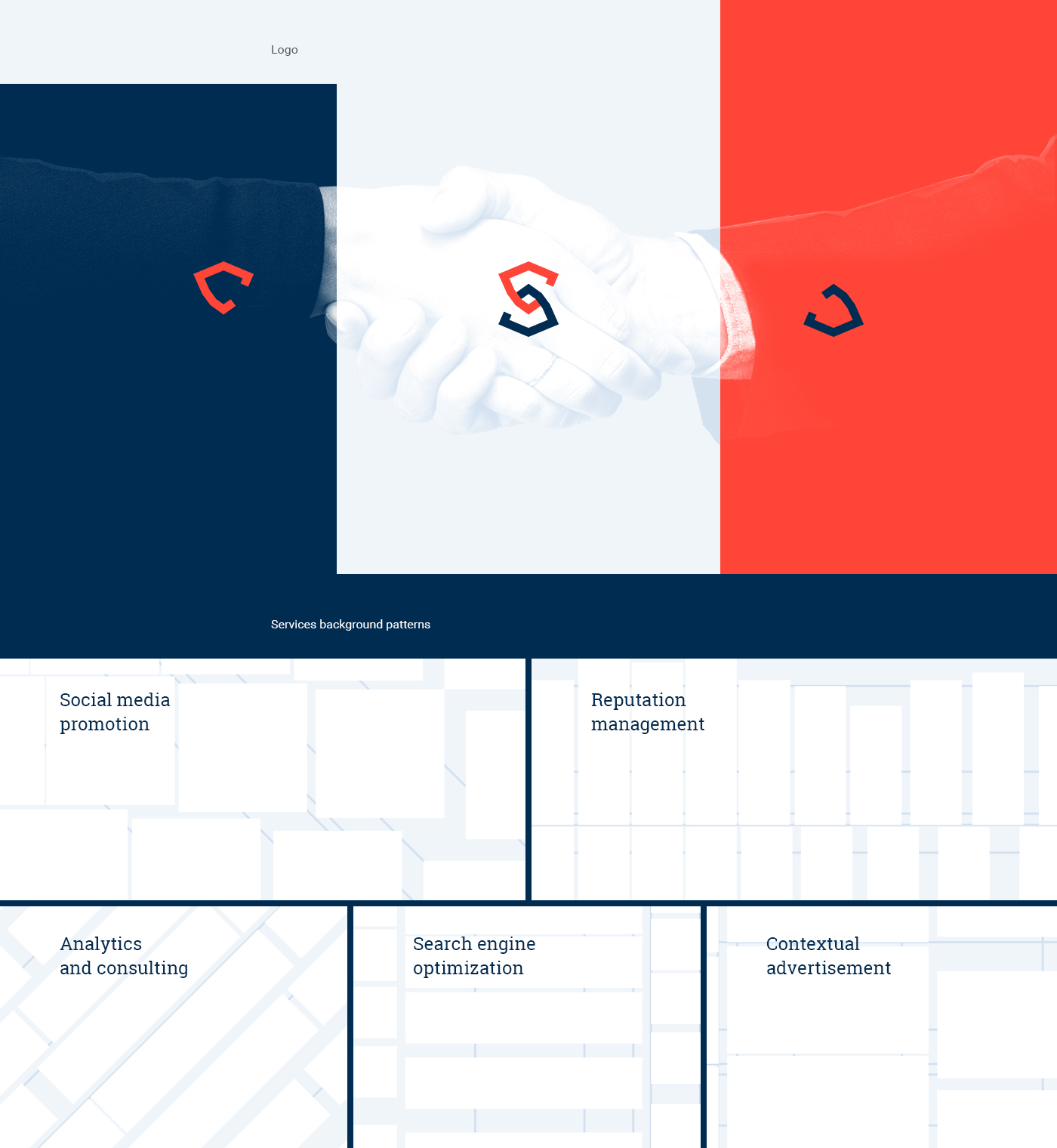 Web Design  logo clean identity brand minimal UI ux