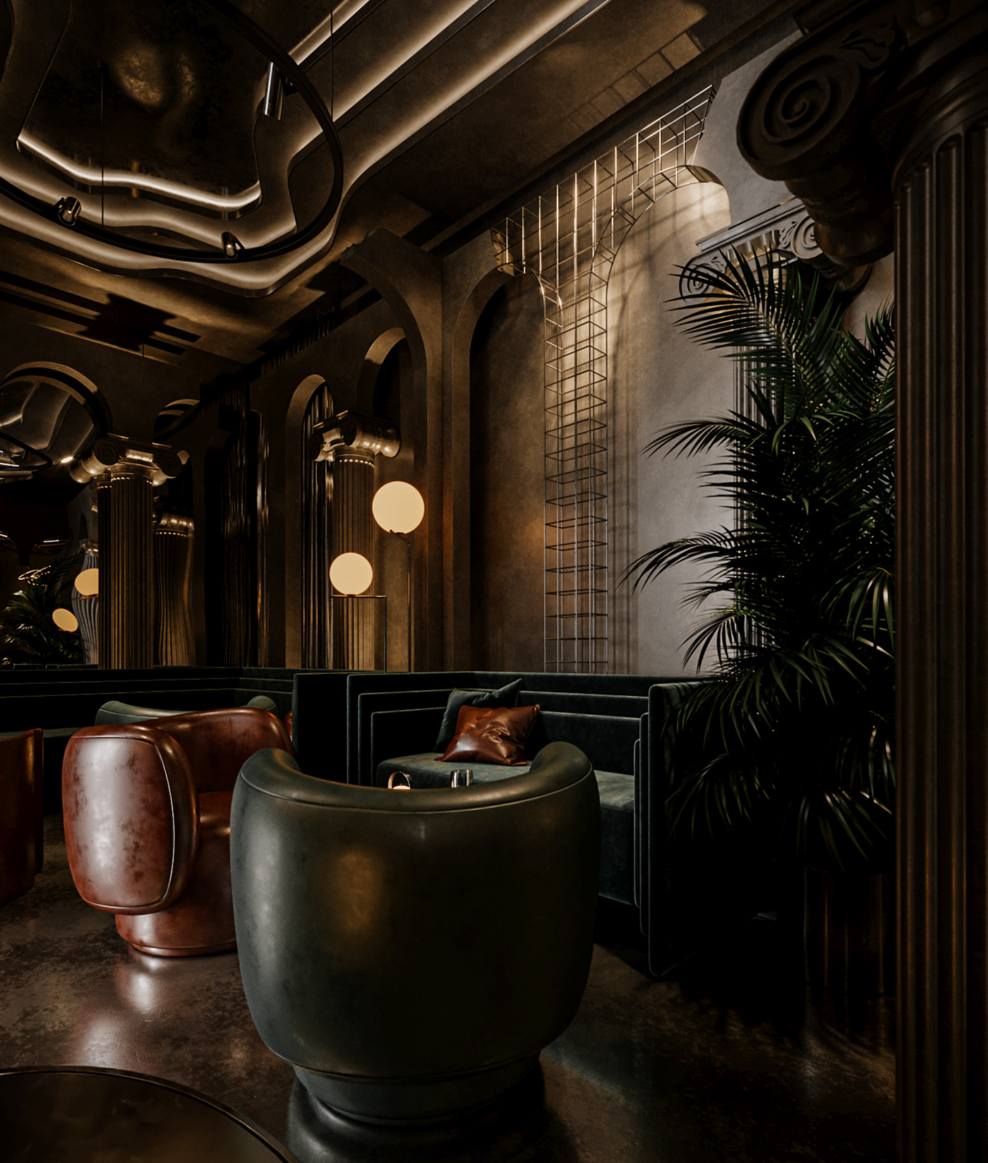 3dsmax architecture archviz CGI corona render  design interior design  lounge Render visualization