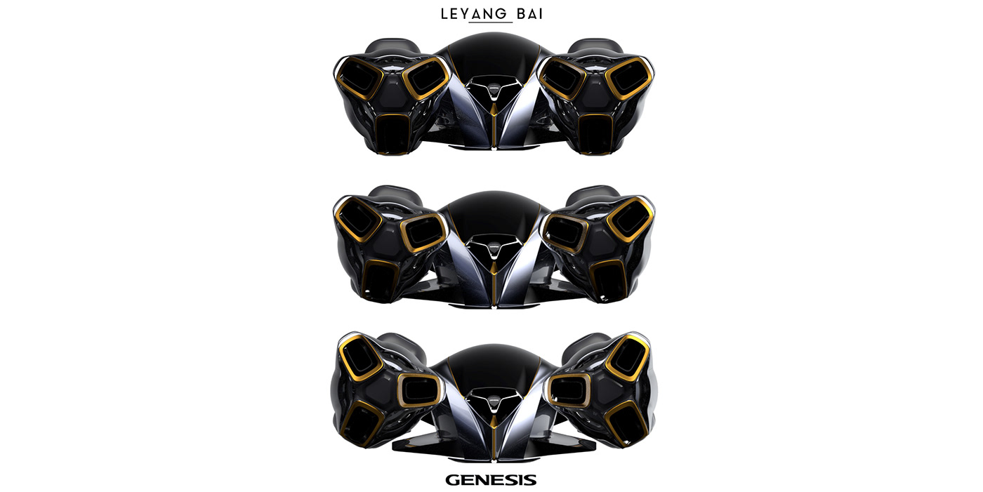 genesis concept Automotive design car design sci-fi alien luxury concept car transportation Alias