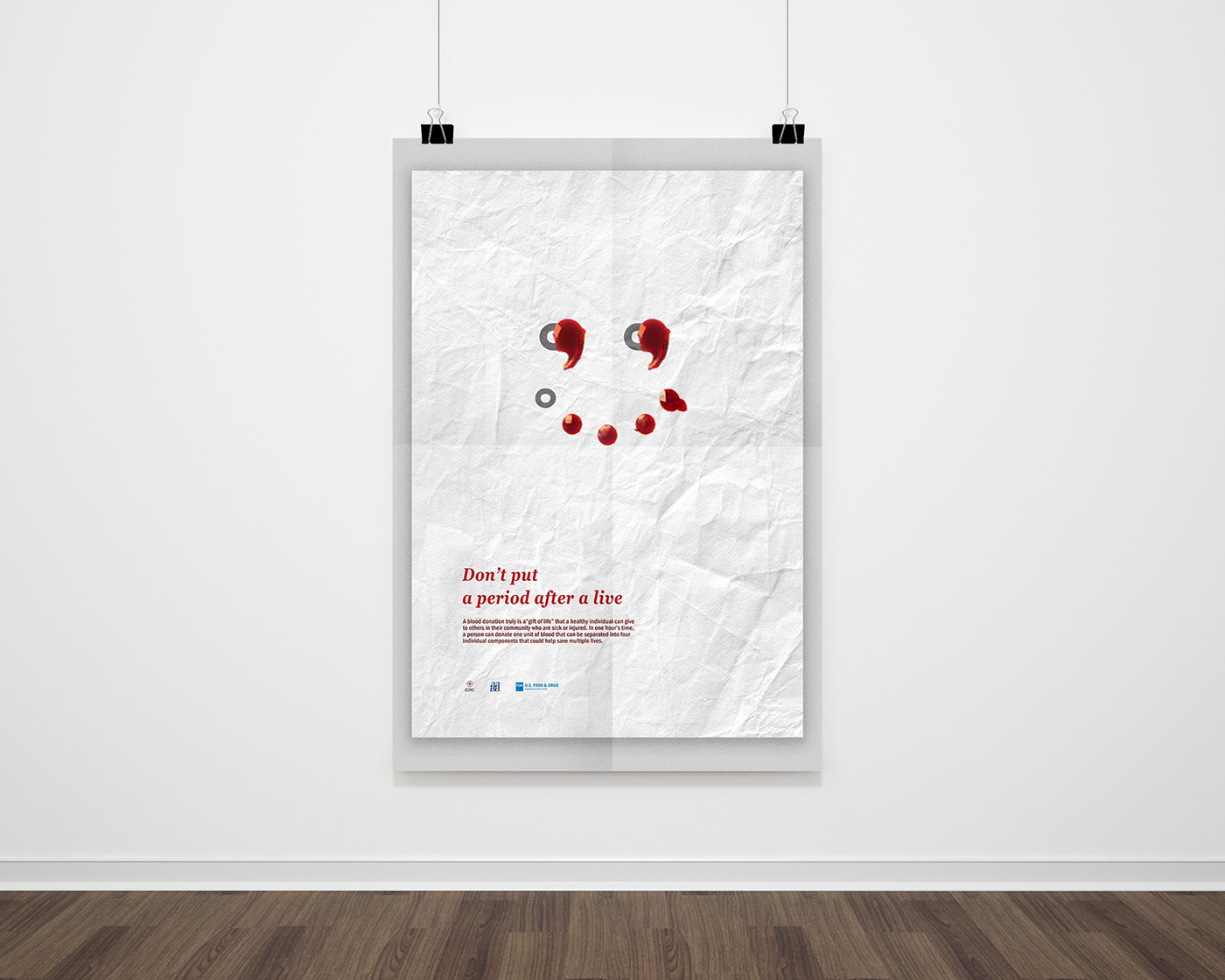 charity poster 捐血 海報 blood donation