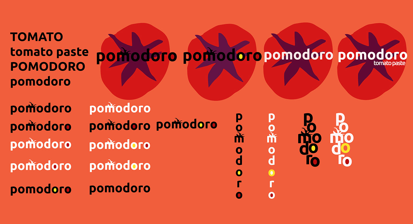product design  Graphic Designer brand identity pomodoro Tomato графический дизайн дизайн продукта томатная паста иллюстрация ILLUSTRATION 