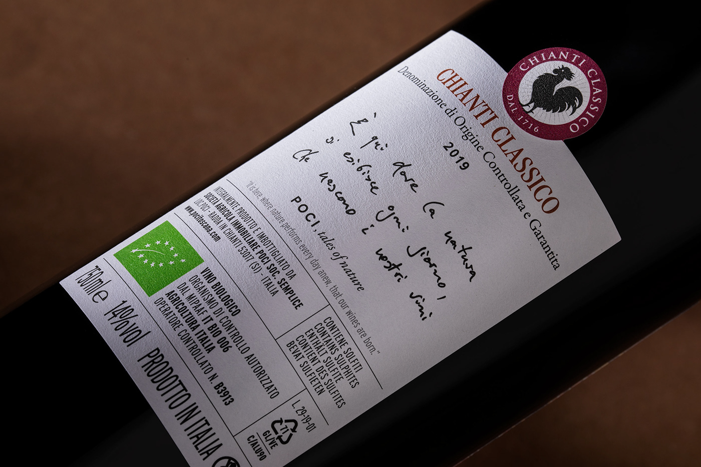 chianti classico ILLUSTRATION  Label packaging design wine