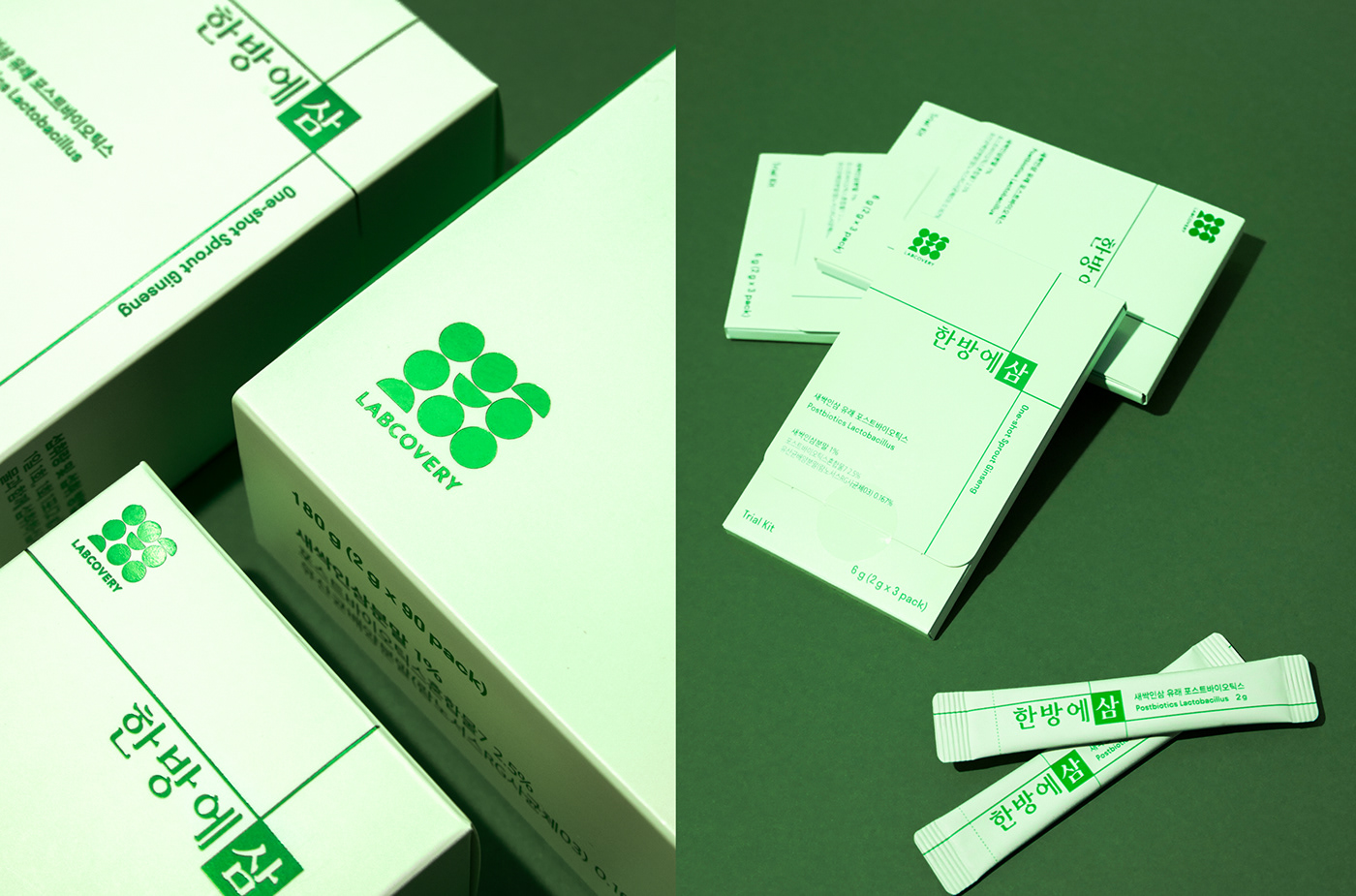 ginseng package design  healthcare Health brand identity wellbeing