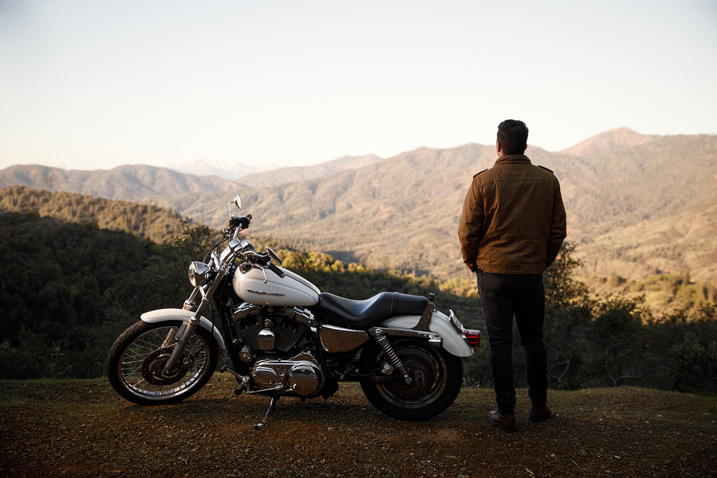 Advertising  automotive   environmental portrait Harley Davidson motorcycle Photography  photojournalism  portrait story storytelling  