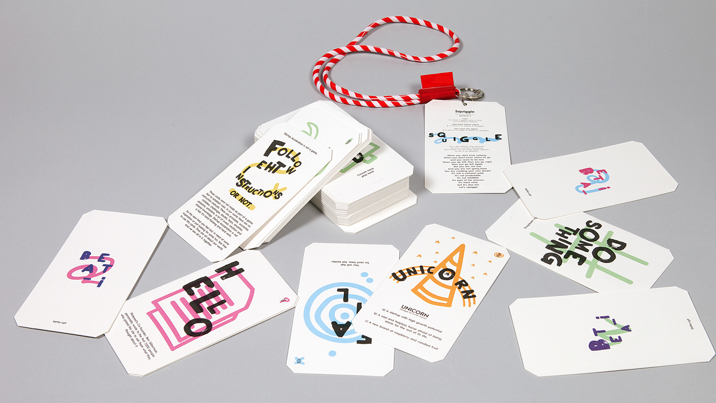 ogilvy Lisbon beta-i Startup cards Entrepernour innovation adobe Creativity Illustrator
