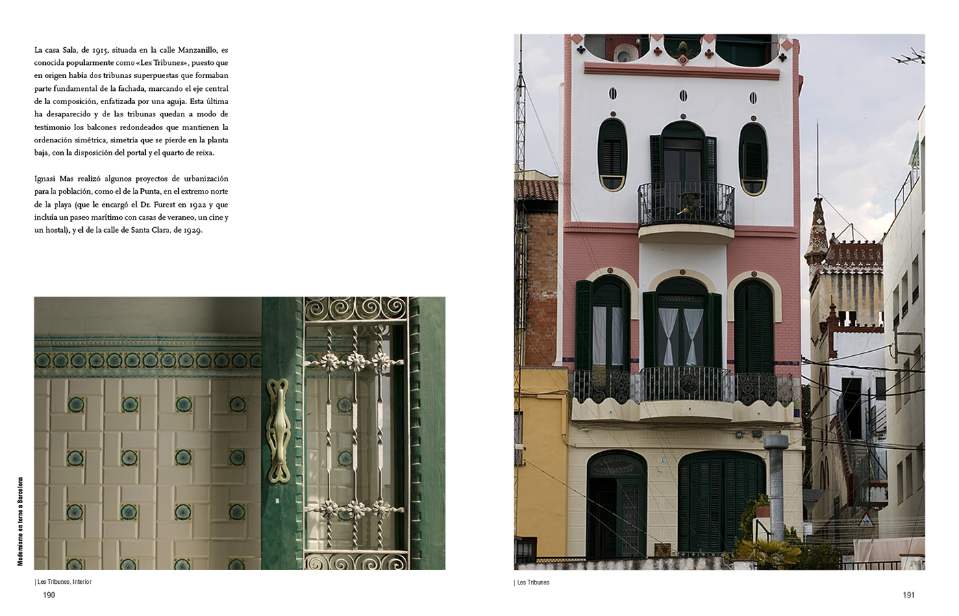 tipografia editorial barcelona arquitectura modernismo
