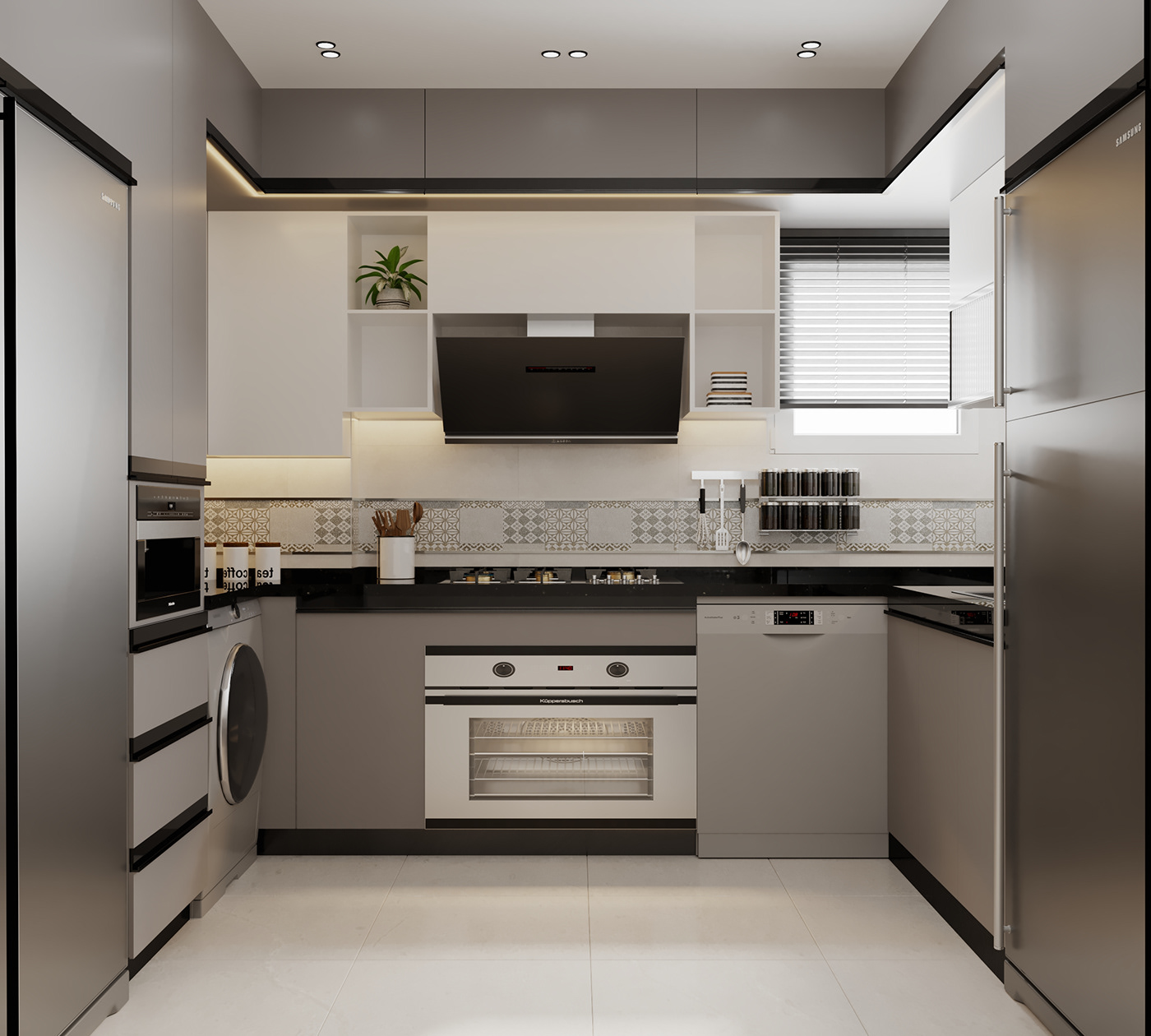interior design  kitchen modern