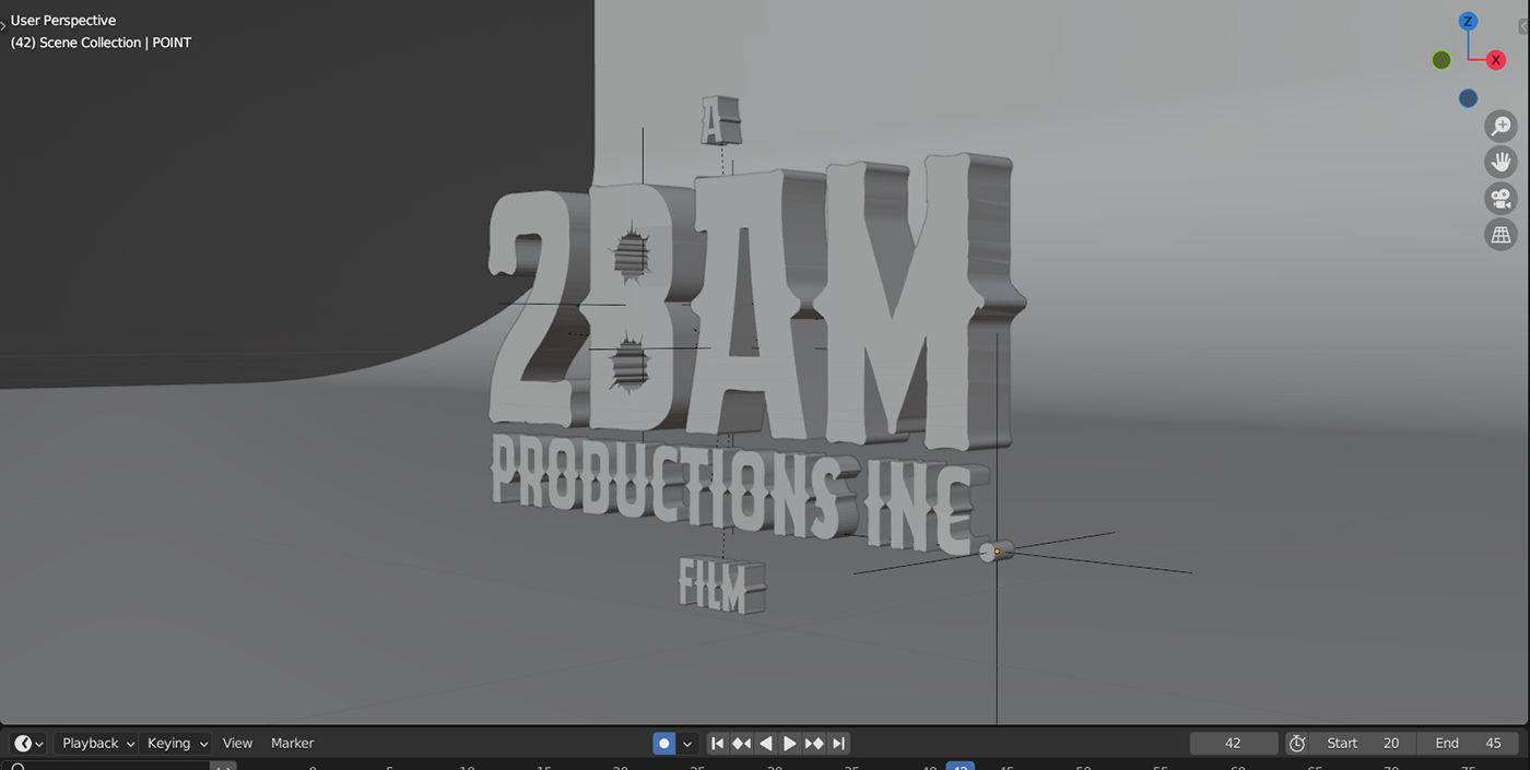 3D after effects animation  blender gif Illustrator logo loop motion graphics  Render