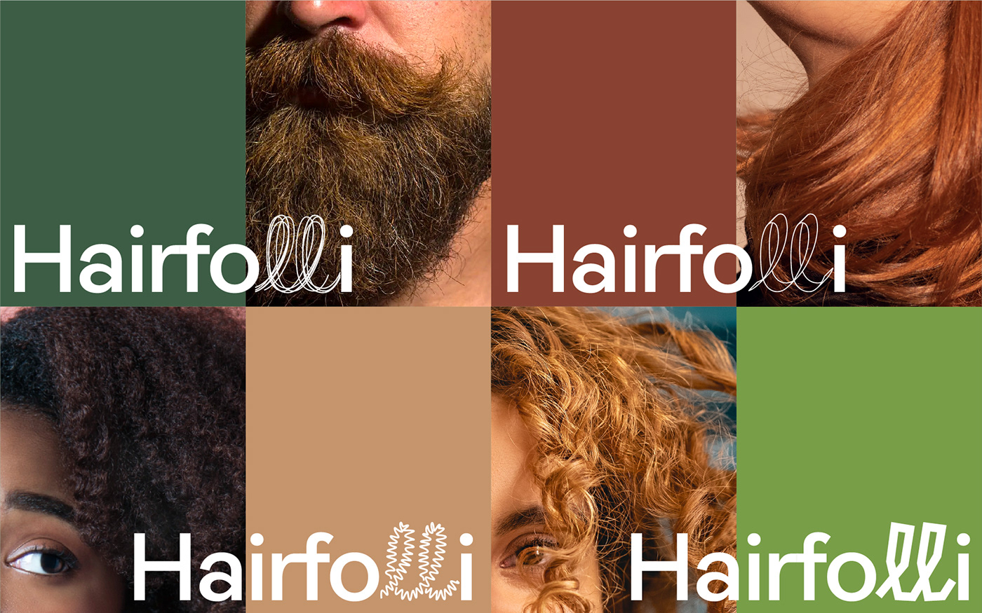 brand identity branding  cosmetics green Hair Care identity Logo Design Packaging