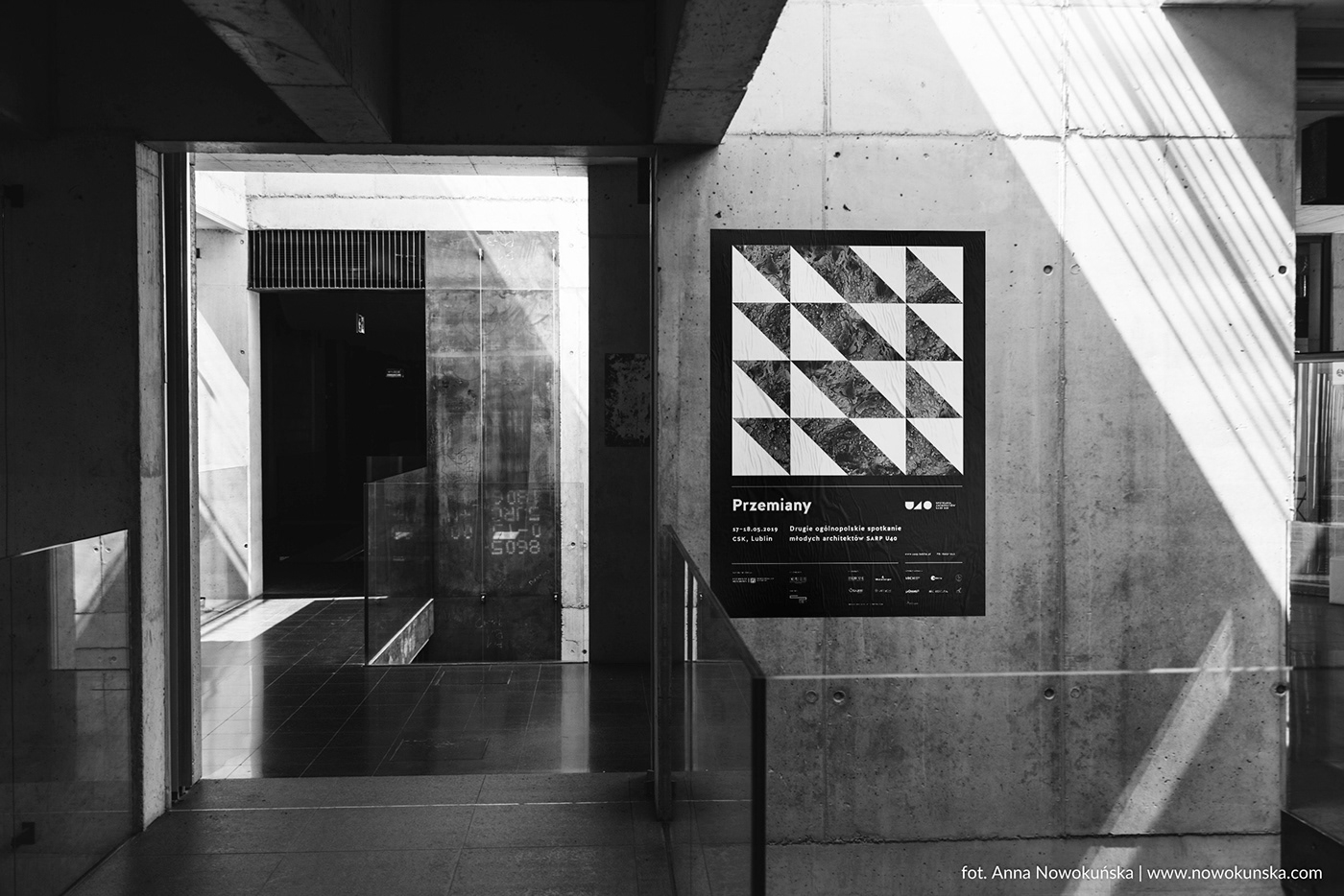 architects print posters grid Black&white identity system gifs