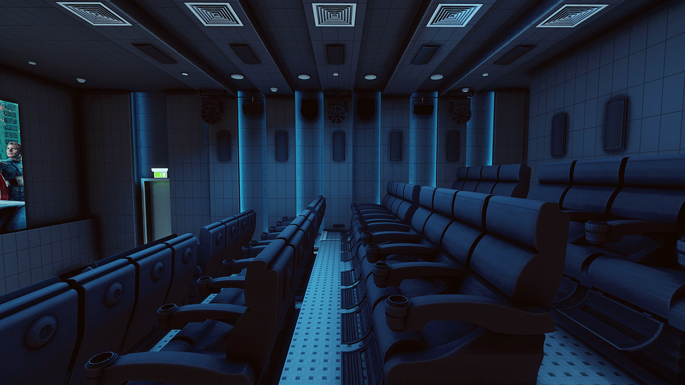 4dx cinema architectural design interior design 
