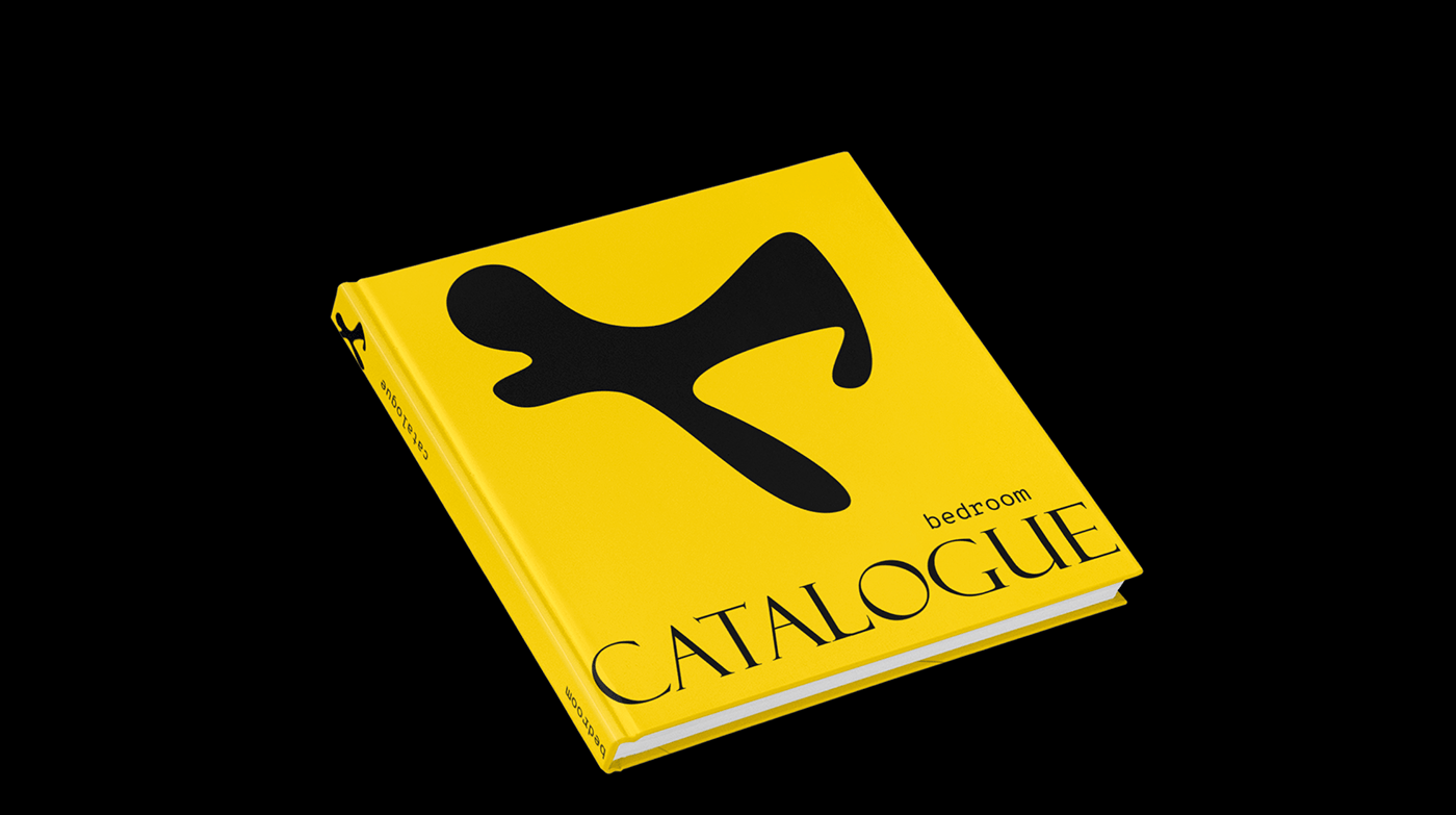 Catalogue editorial design logo furniture home print brand modern contemporary