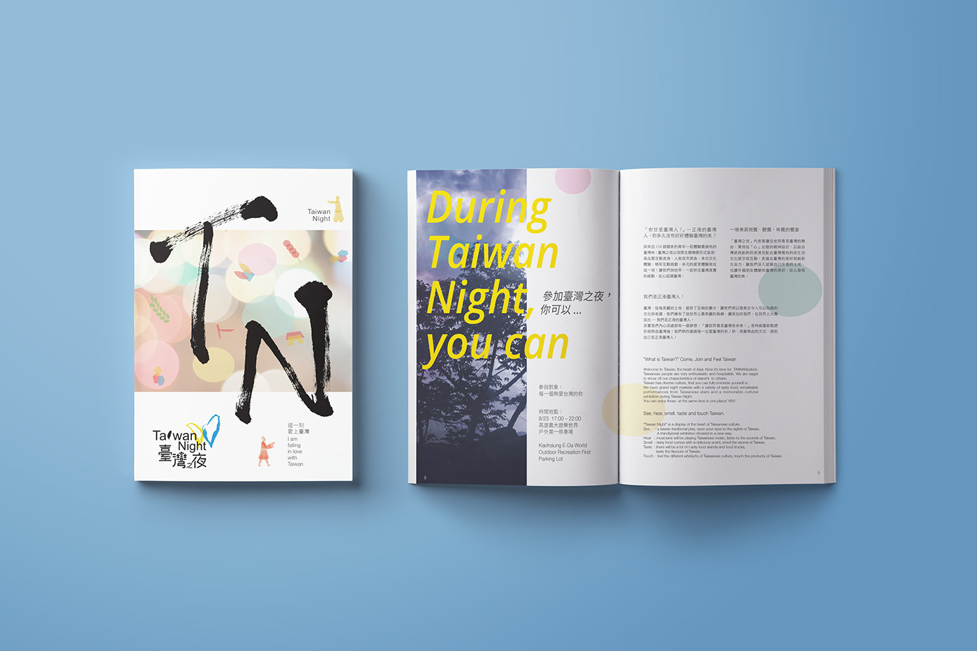 AIESEC visual Layout book magazine graphic