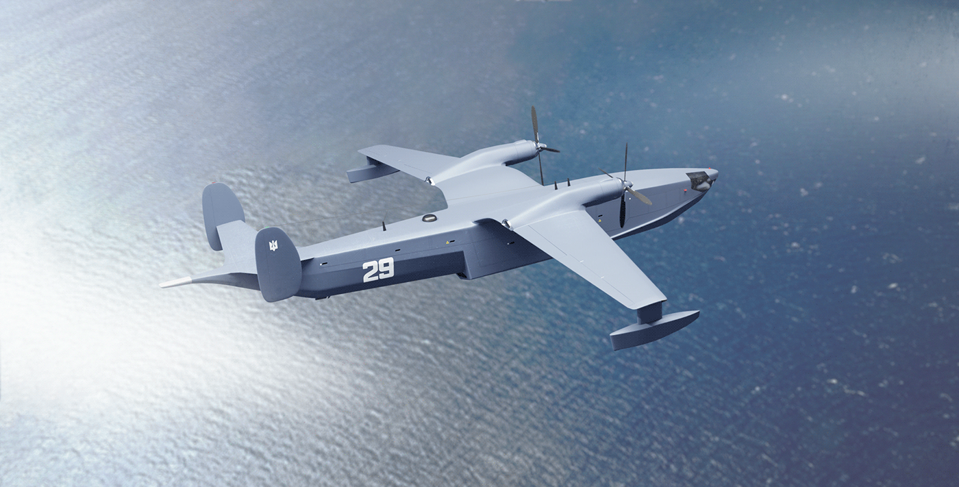 Aircraft amphibious industrial design  maritime Seaplane transportation Vehicle