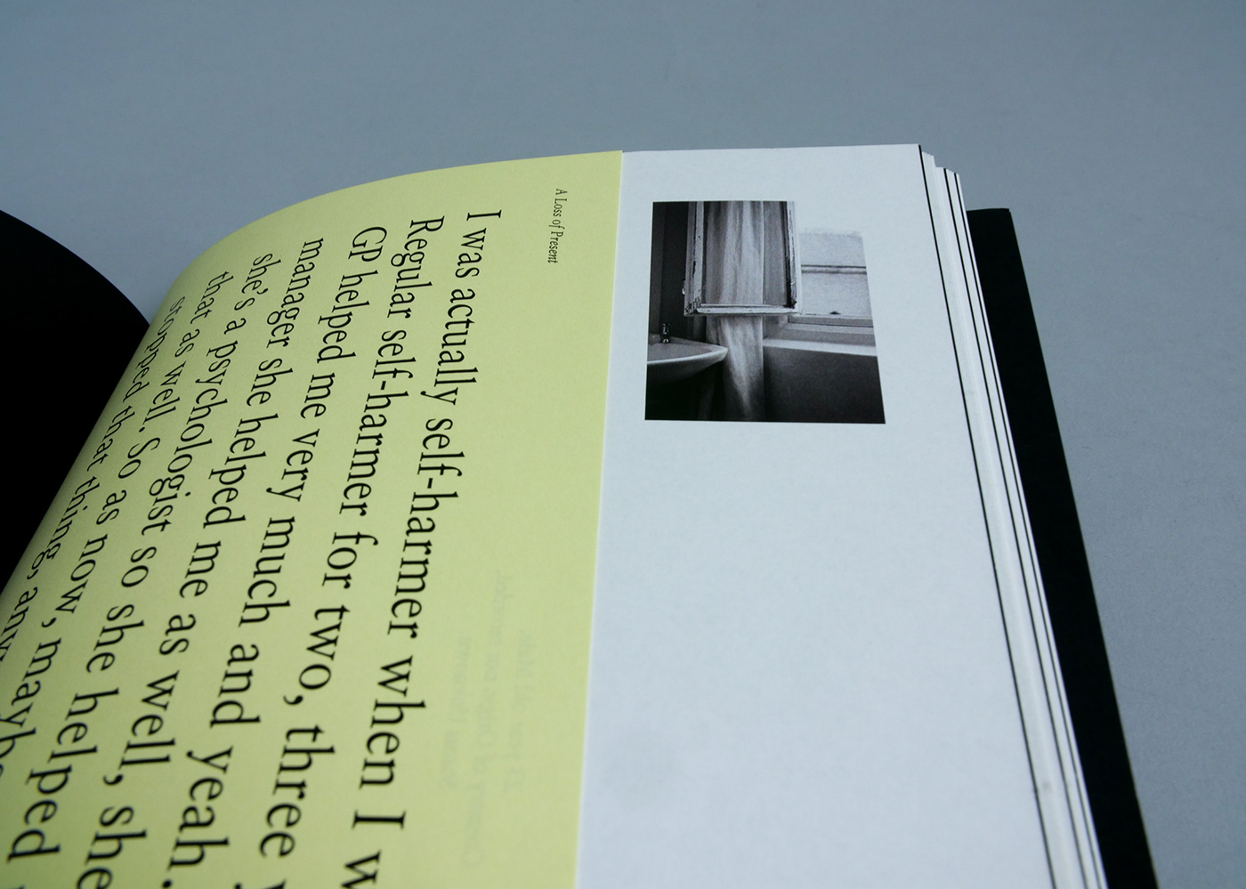 istd lost book typography   student ncad Direct Provision adobeawards