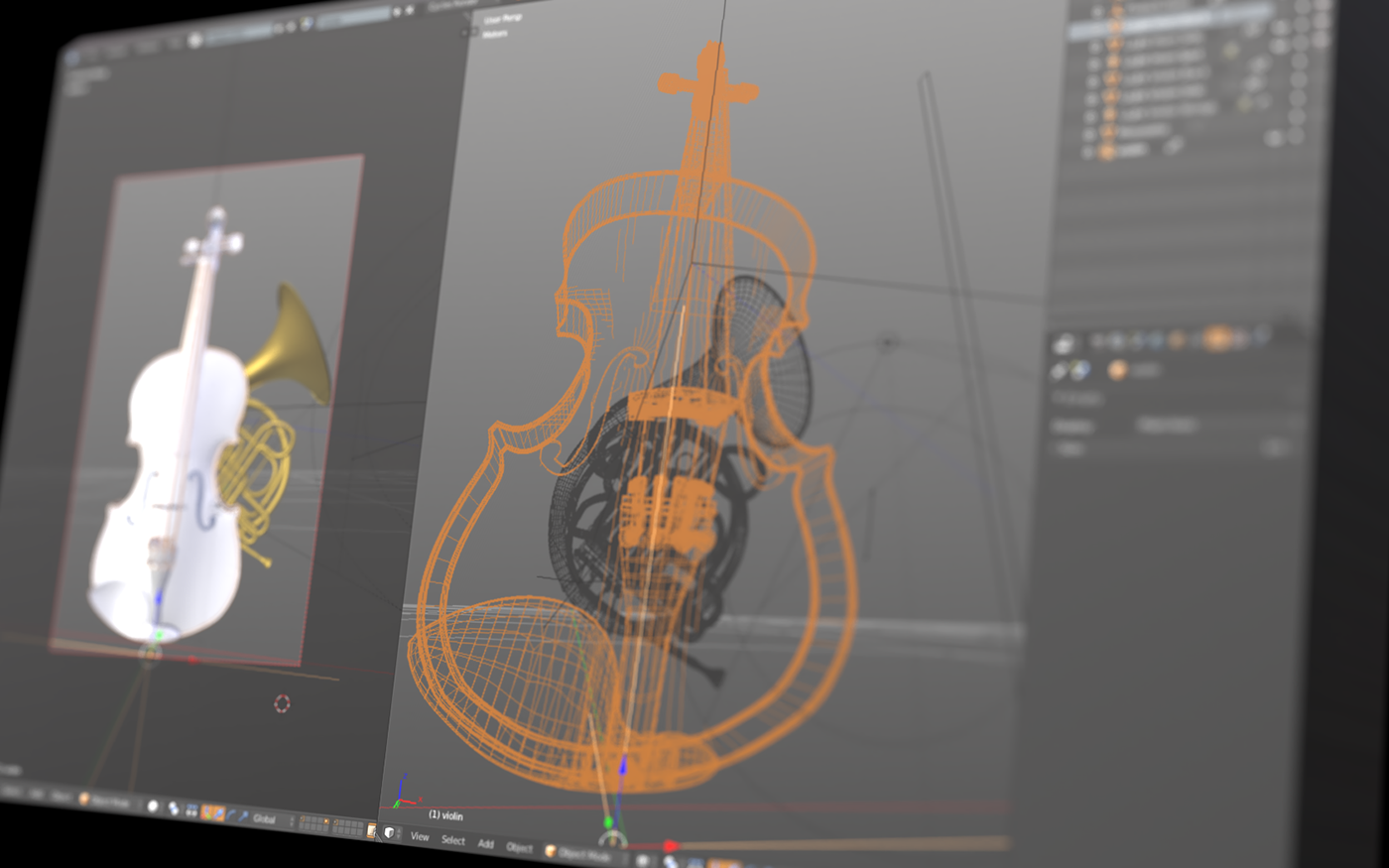 ui design Native Instruments 3D Music Software horror film composer TV Score cinematic