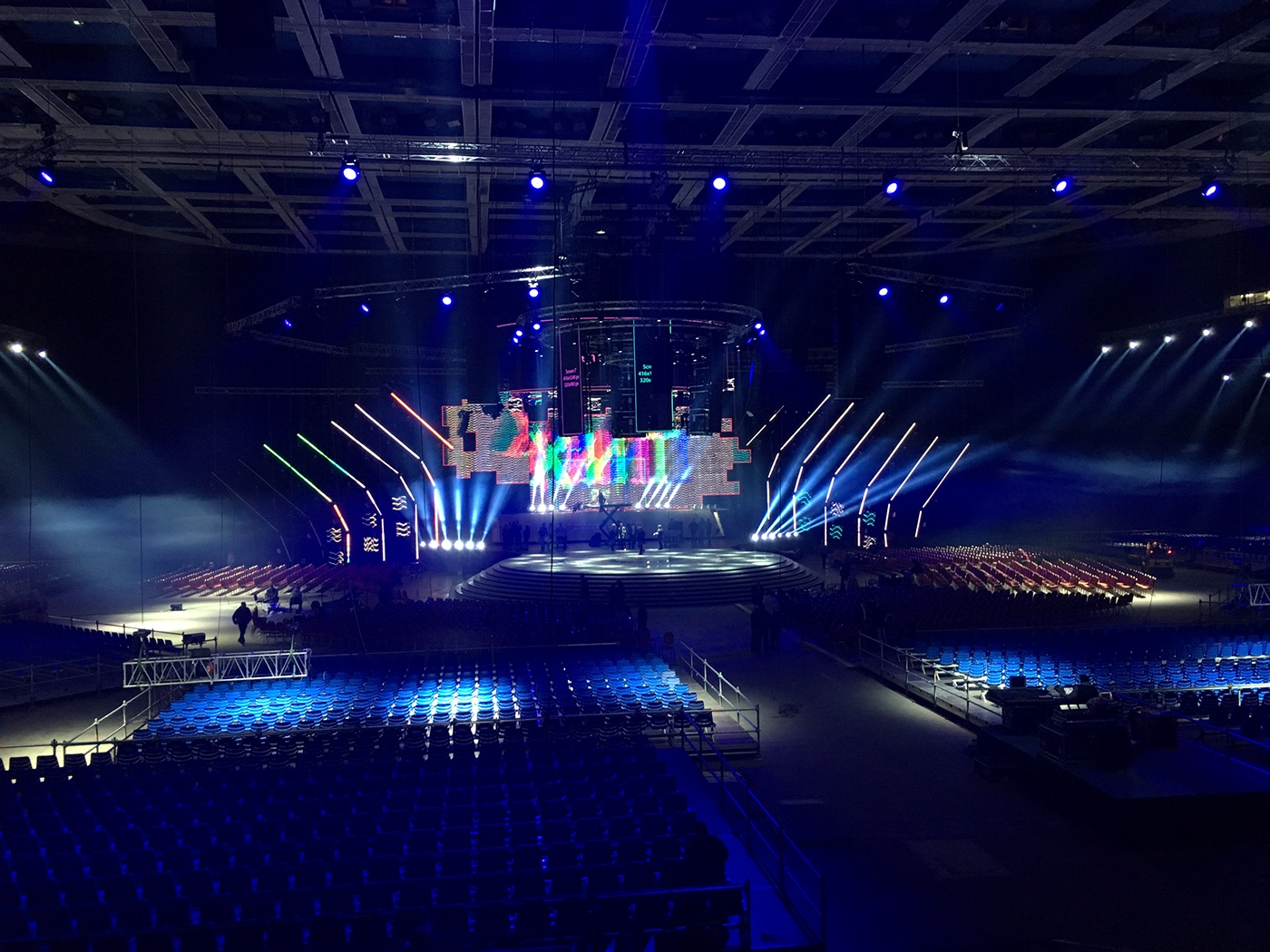 Золотой Граммафон 2016 Олимпийский 2016 Stage set design  STAGE DESIGN
