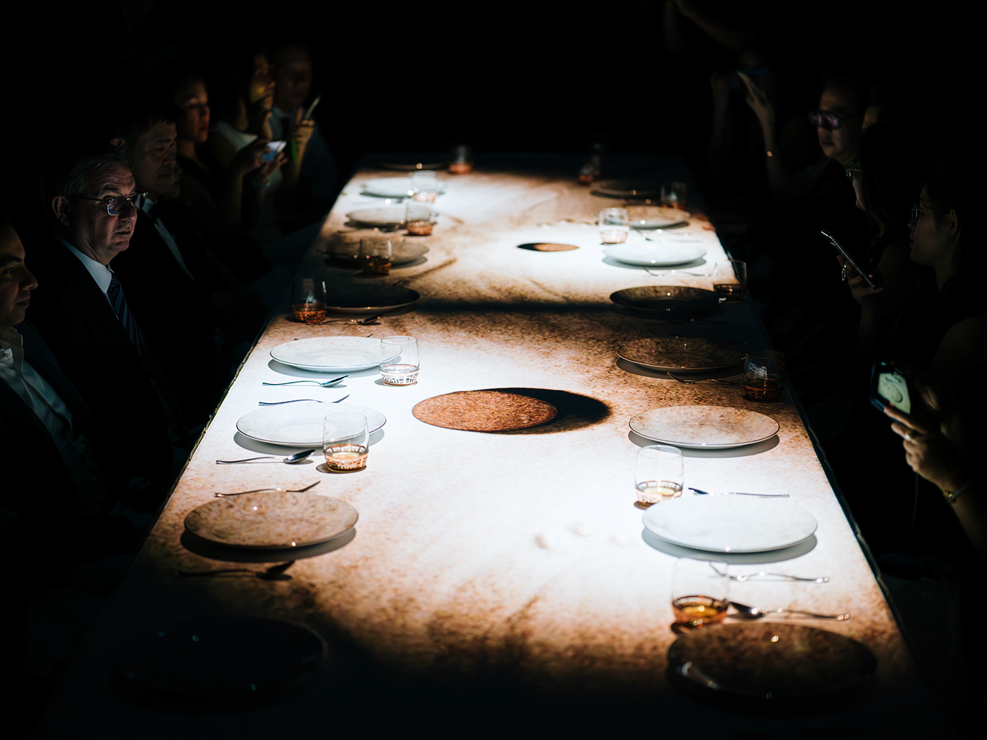 mapping projection UOB Dinner Table Mapping visualmapping