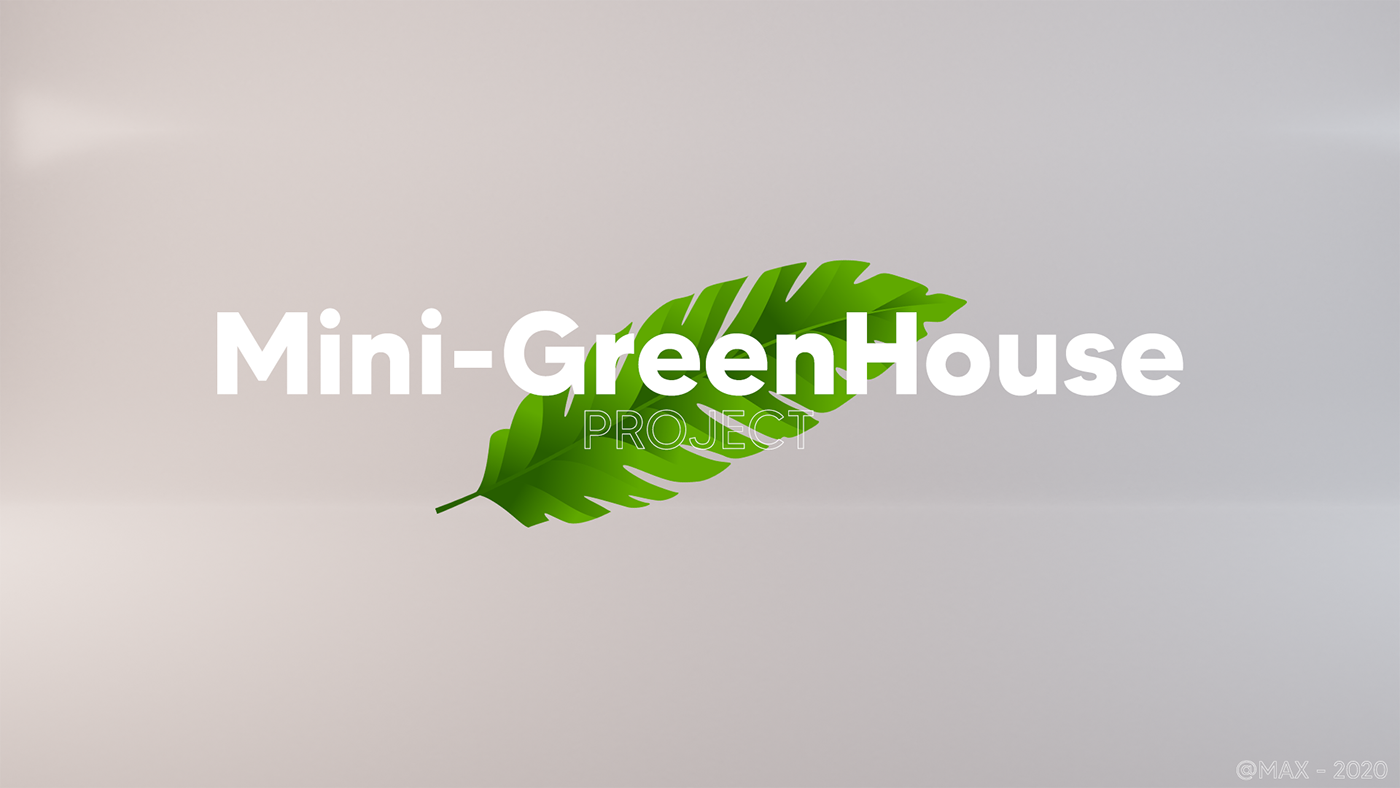 3D greenhouse Modern Design