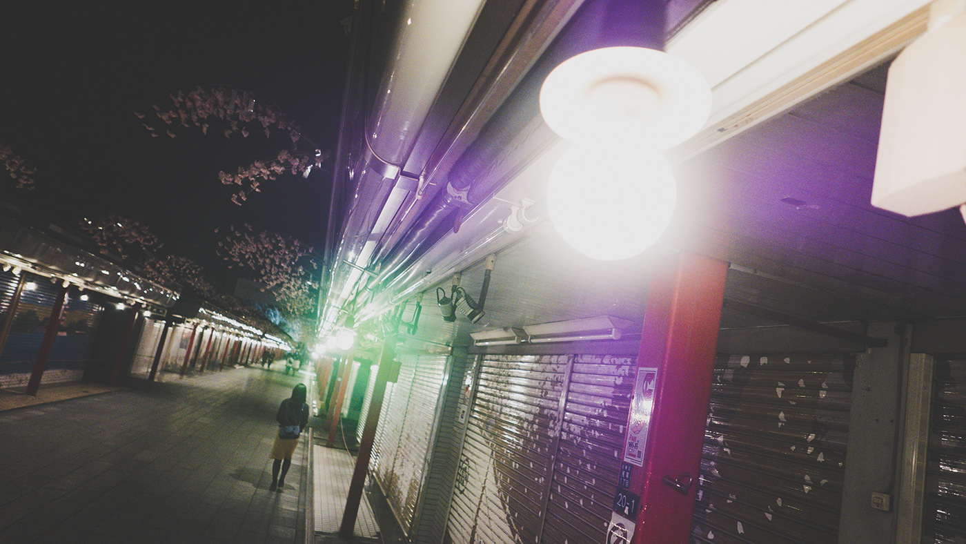 tokyo Asakusa photos Documentary  robin veret Street night neon