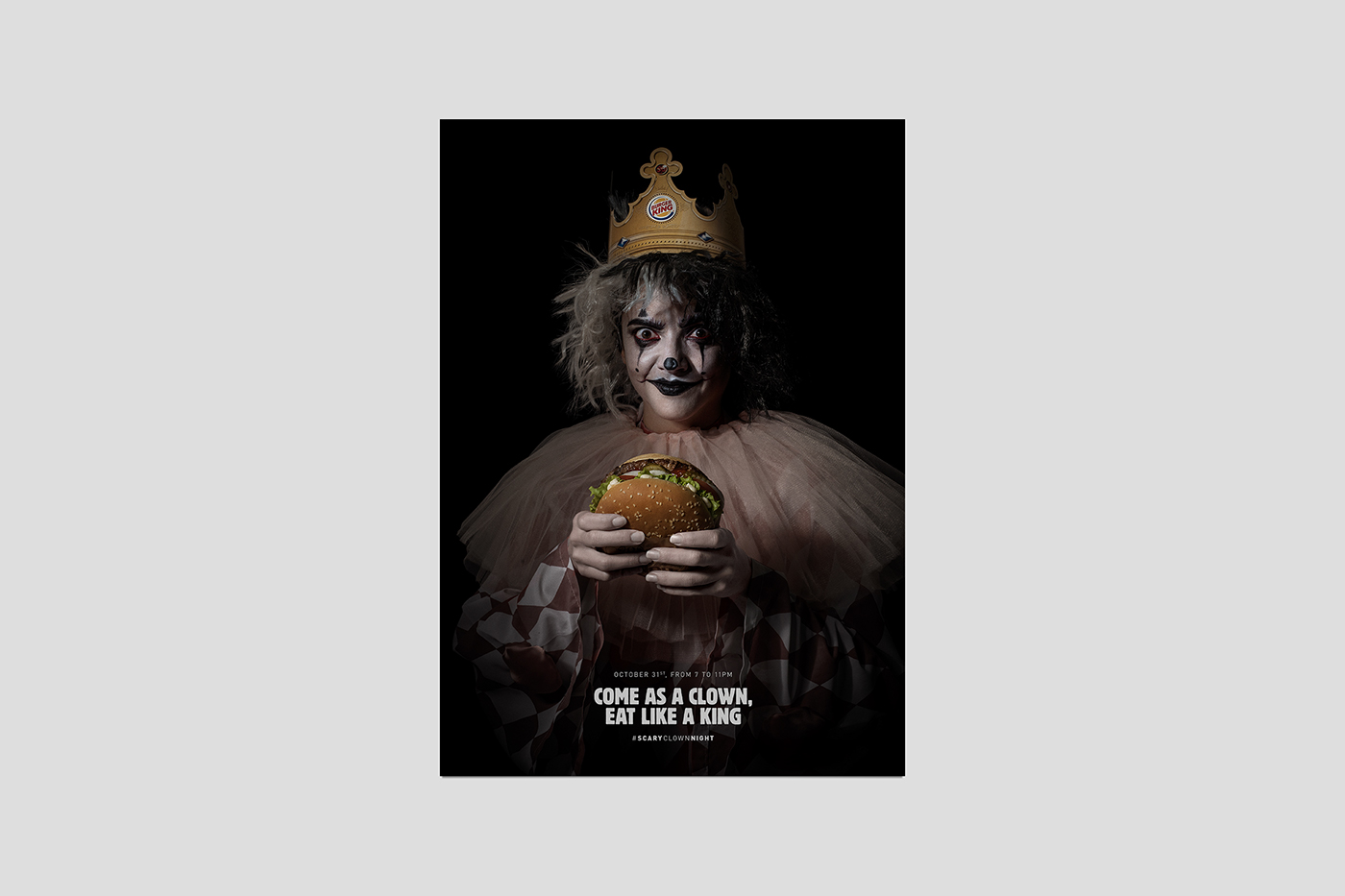 Food  fastfood Halloween Film   creativiy content Advertising  photograhpy McDonalds Ronald