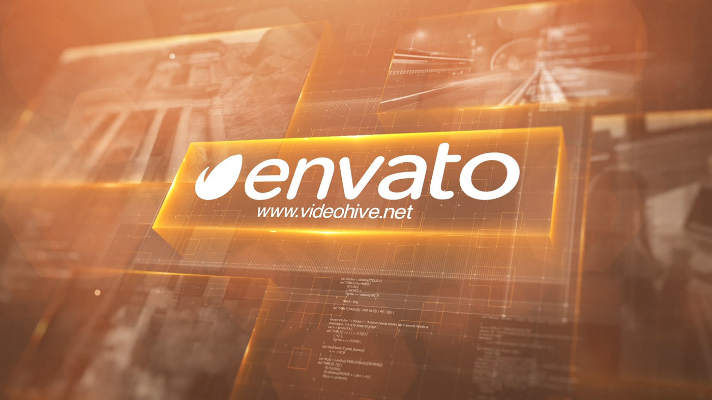 envato videohive after effects template digital Technology sci-fi