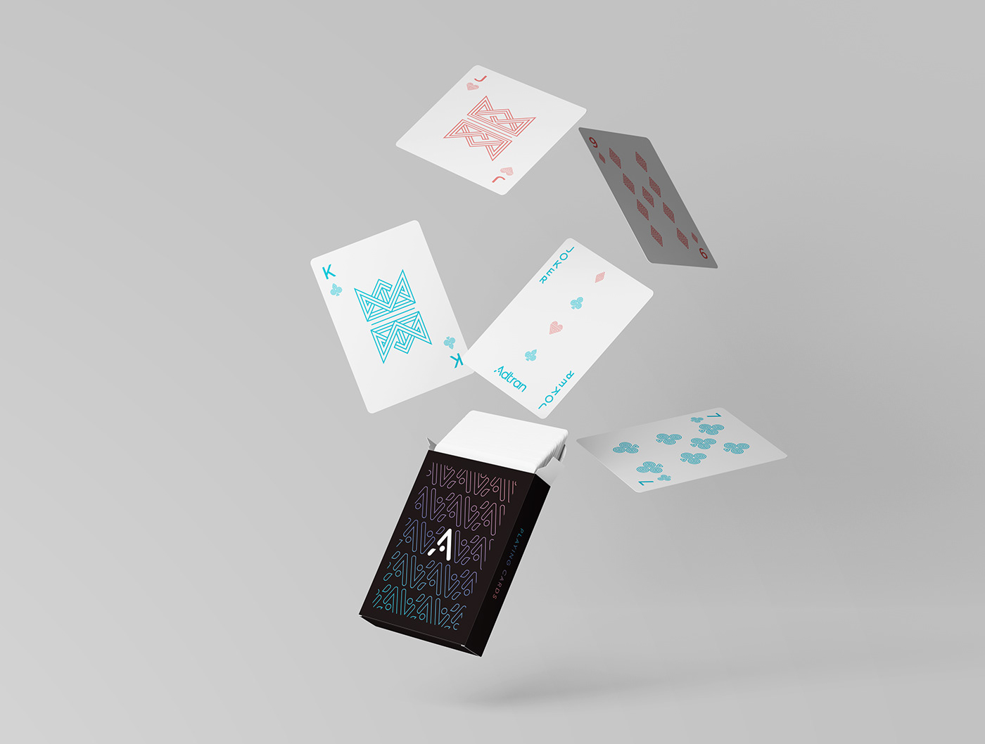 card Playing Cards deck design promo giveaway Packaging brand identity box
