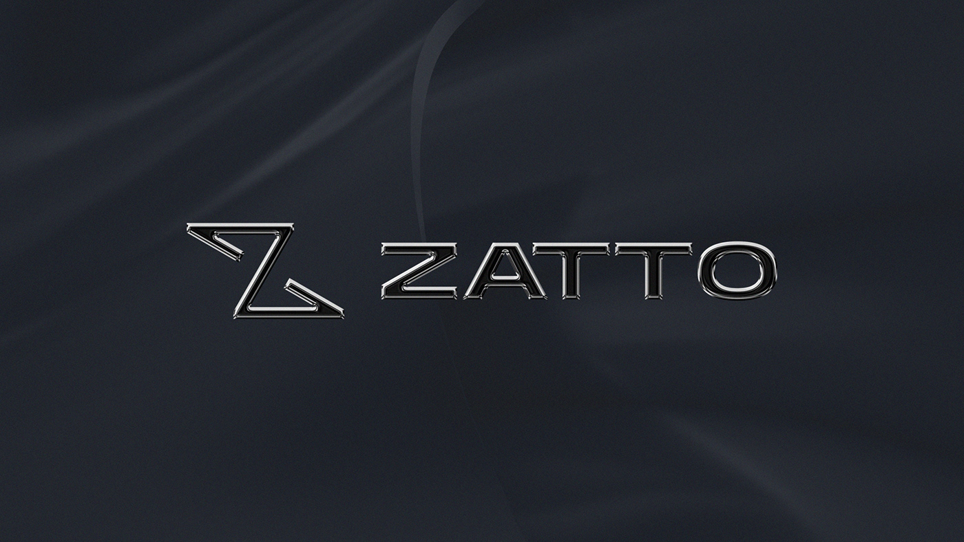 Auto Auto peças car logo Logotipo brand identity visual identity auto part Zatto