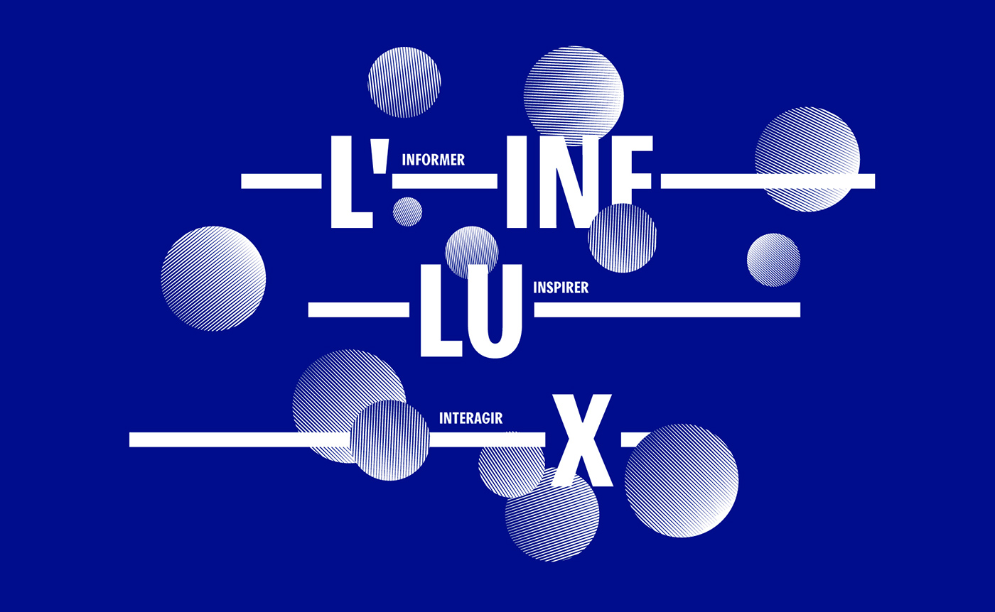 influx minimal MOVING motion logo Logotype Brand Design blue library line