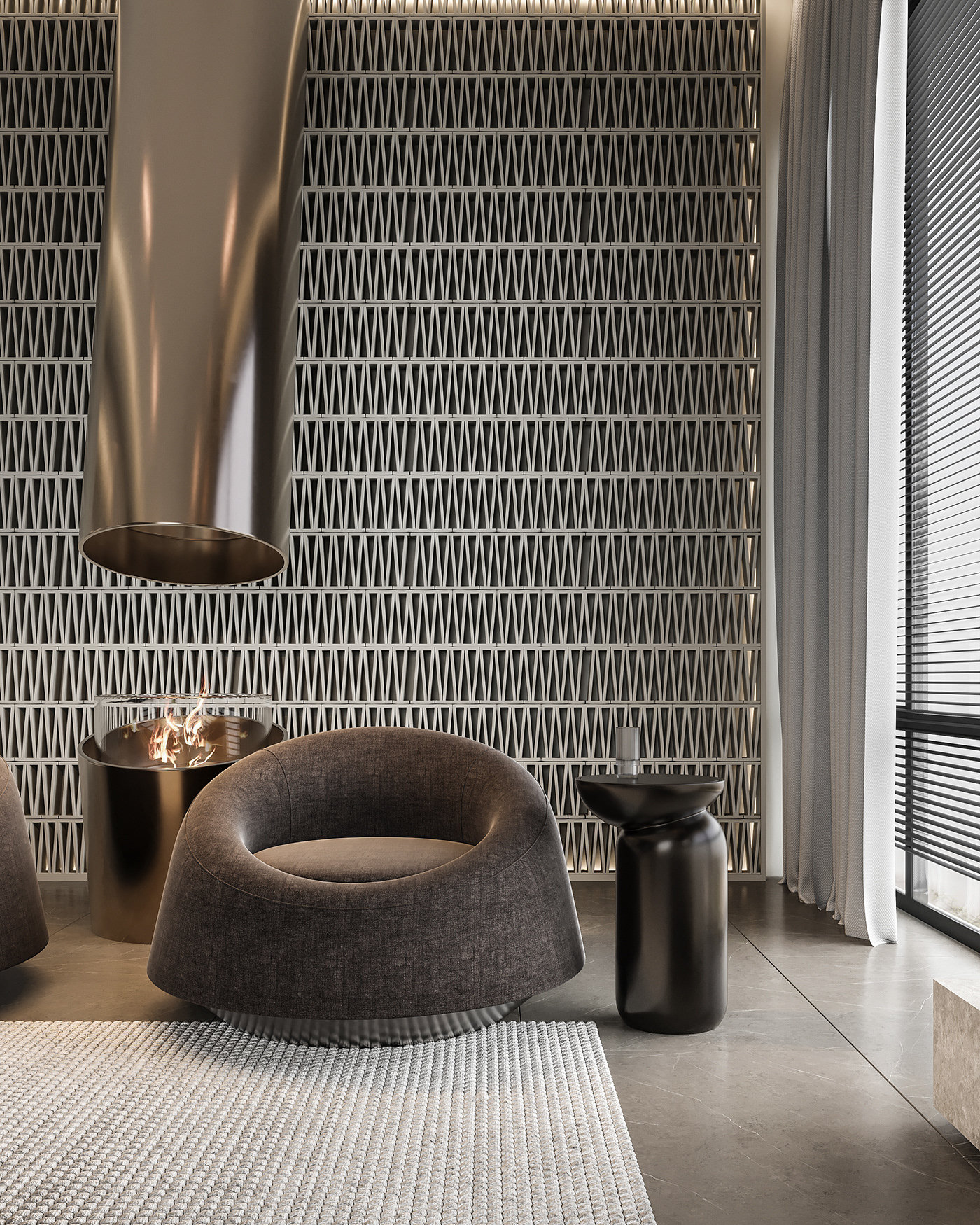 living room interior design  architecture visualization Render 3ds max archviz CGI modern corona