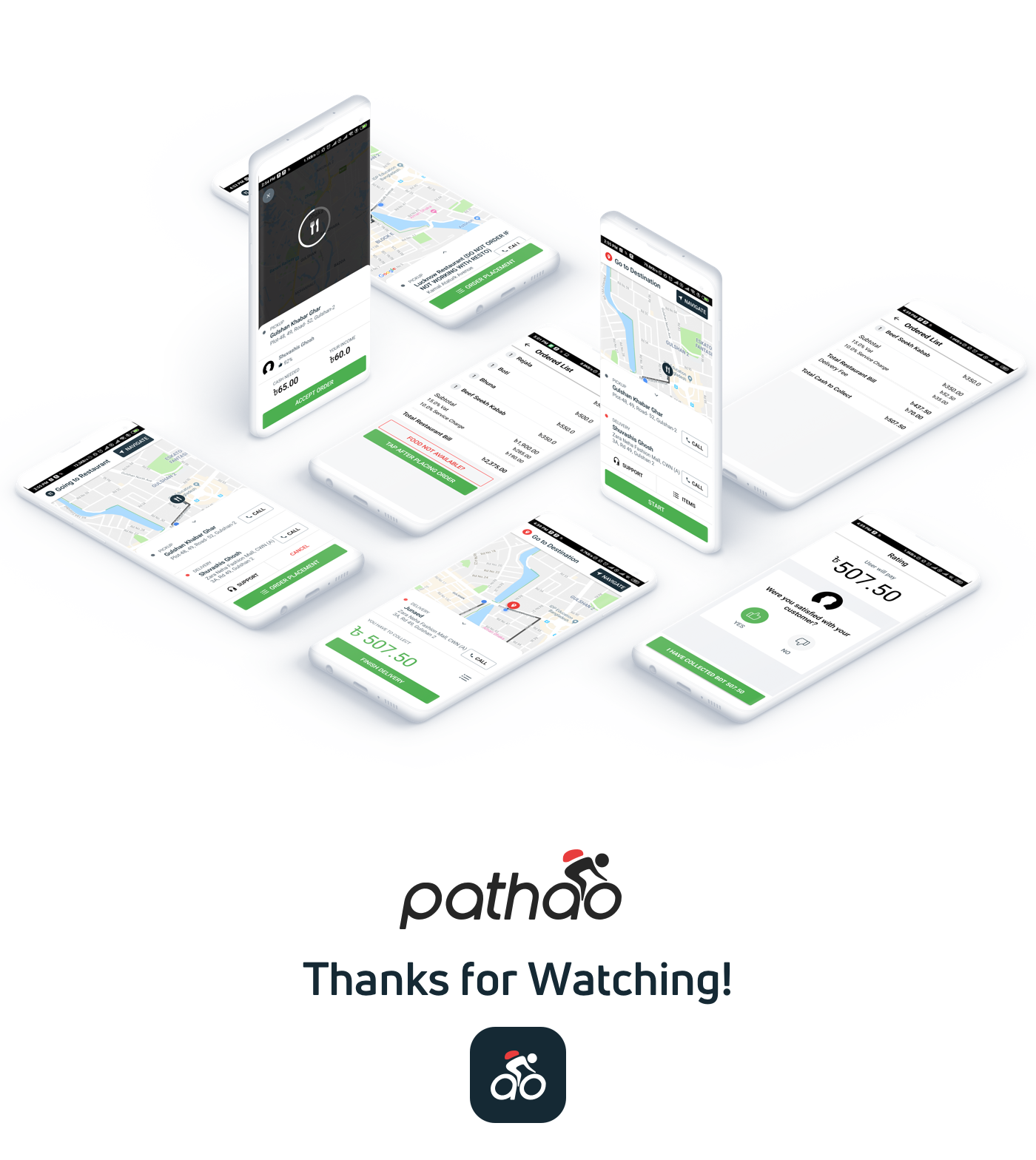 Pathao food delivery Bangladesh UI app product design  interaction mobile user experience user interface design