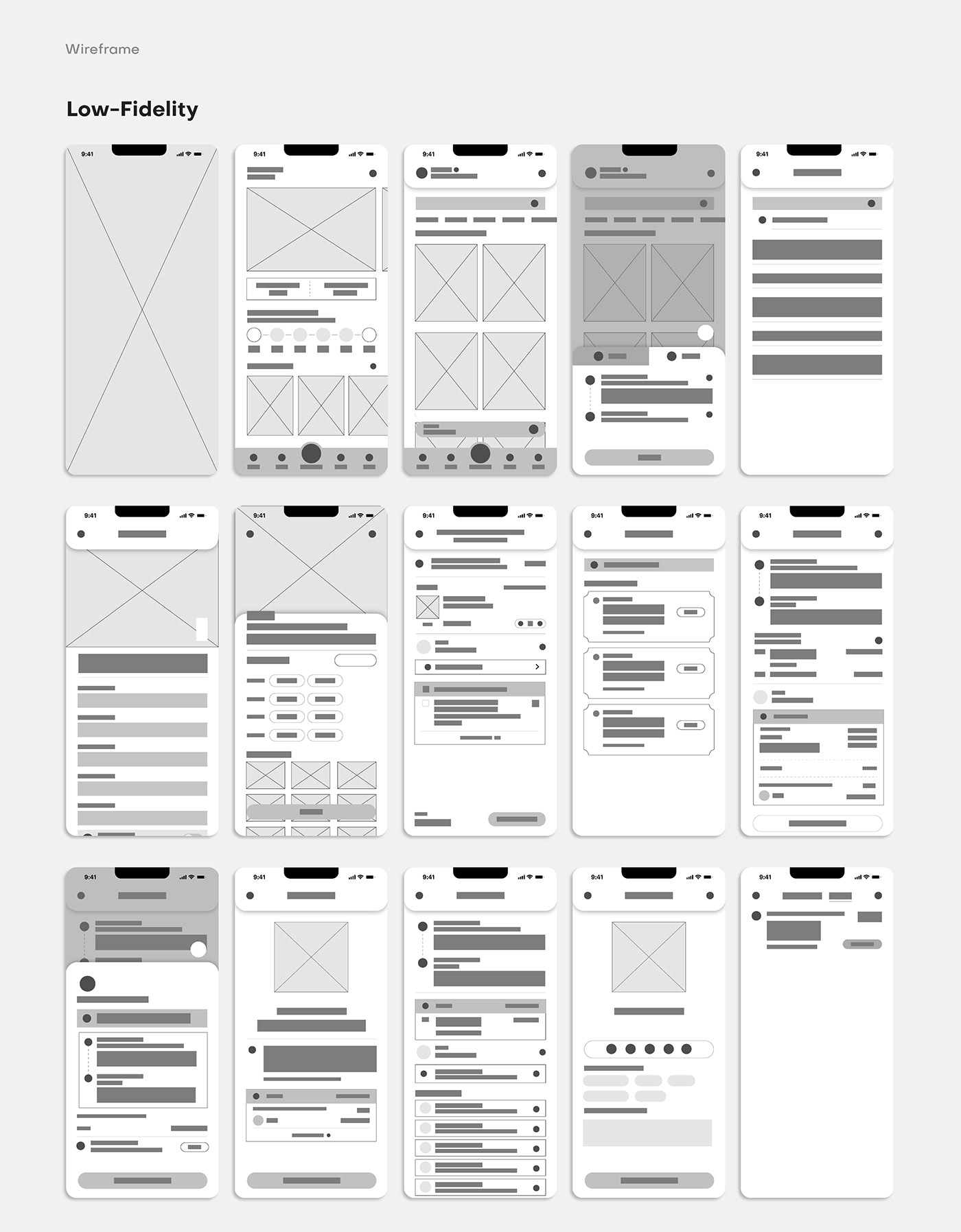 application Interface redesign study case UI uiux uiuxdesign user experience user interface ux