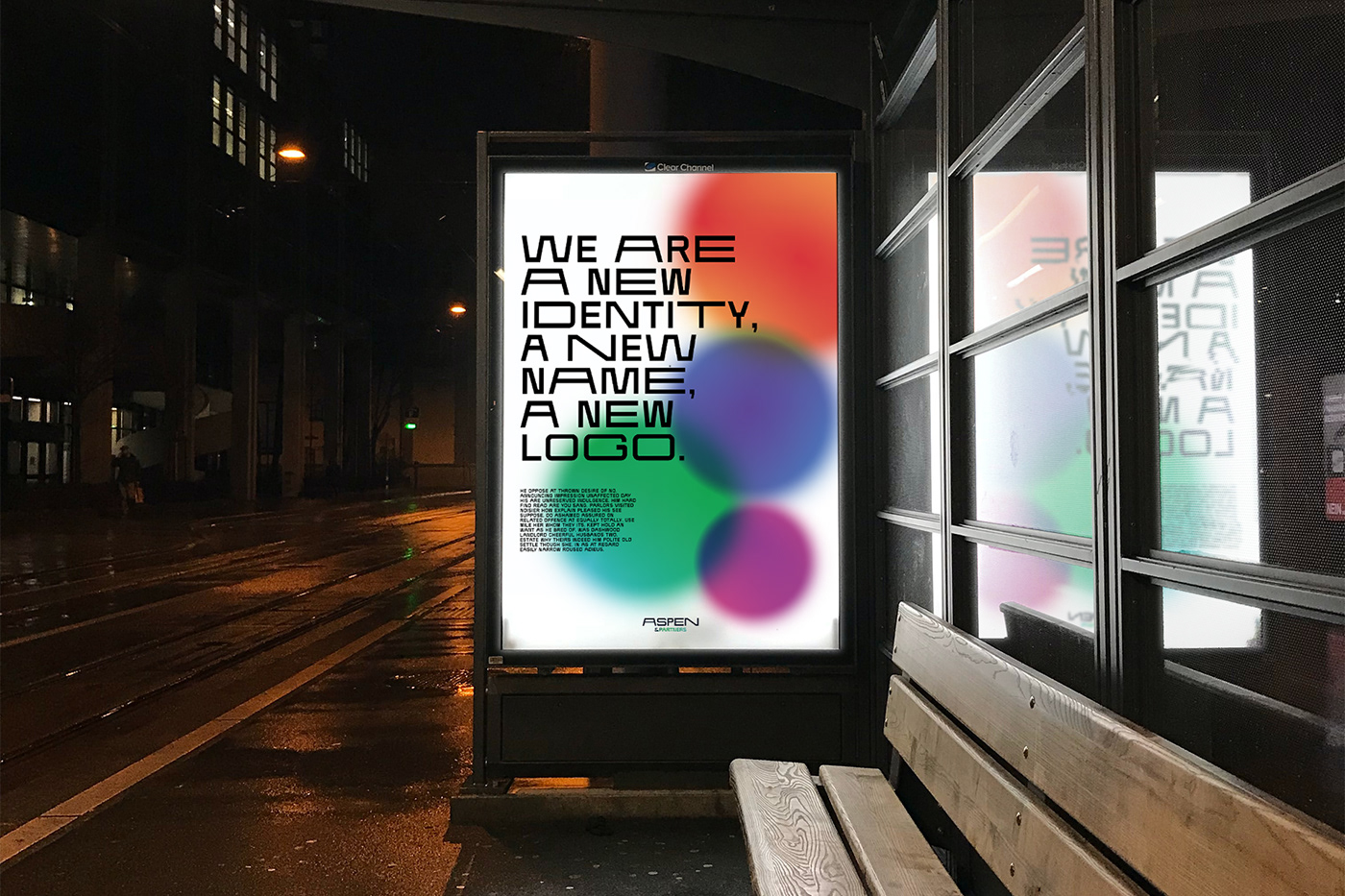 Adaptive brand brandidentity gradient grid Logo Design Logotype motion graphics  Poster Design visual identity