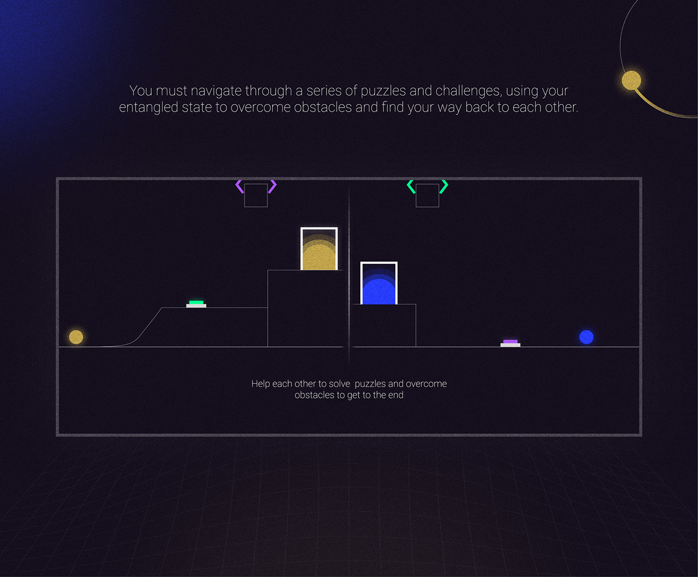 concept art digital game game design  particle particle physics Physics Game quantum quantum entanglement Soul Mates