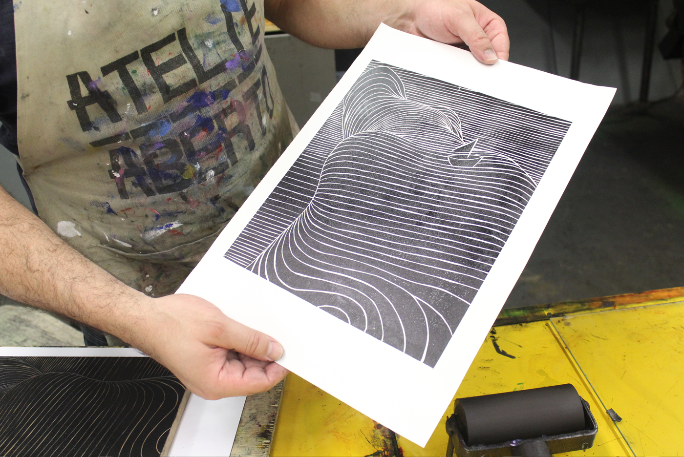 xilografia woodcut artes gráficas impressão press