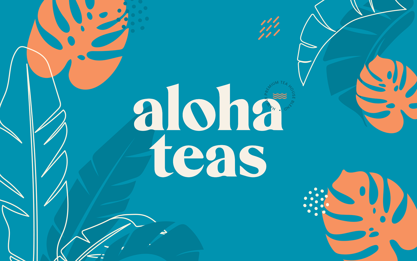 aloha box design Food  package package design  Packaging pouch product packaging tea Tea Packaging