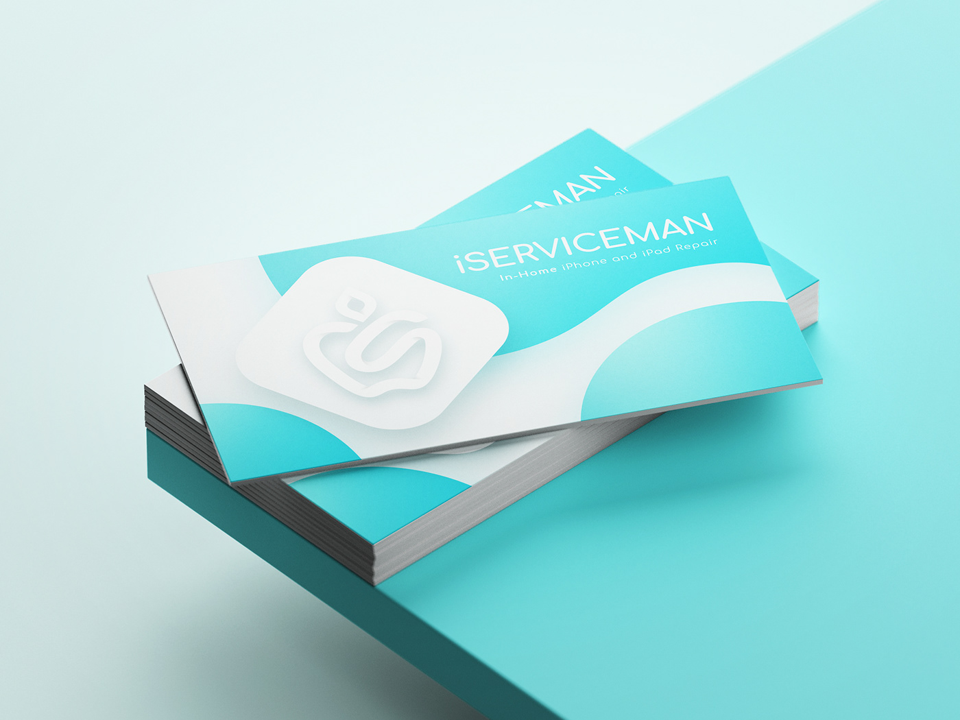 Business cards for repair company design by theSpells
