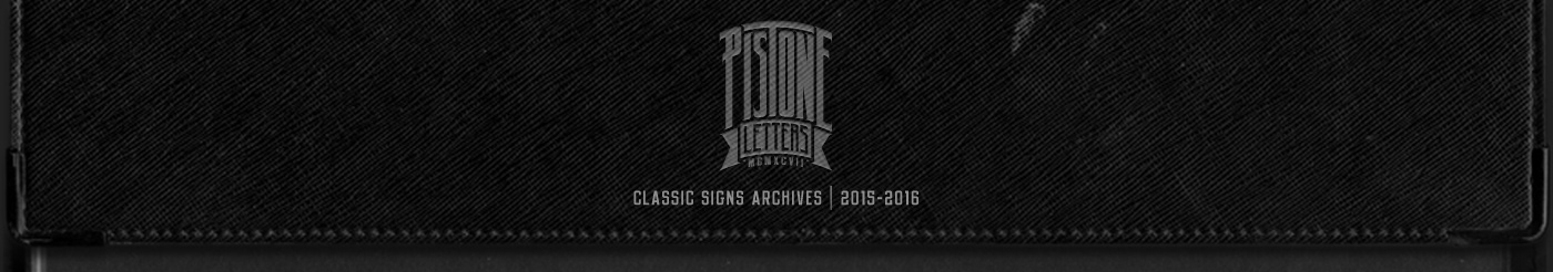 Archives handmade identity lettering letters pistone signpainter signs typography  