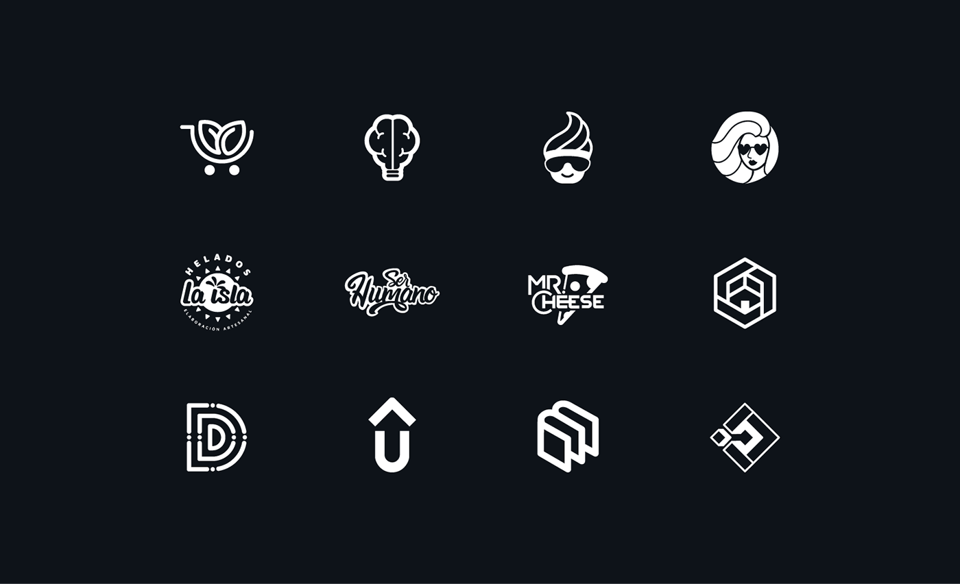 logofolio logoset logo branding  Icon identity monogram Collection