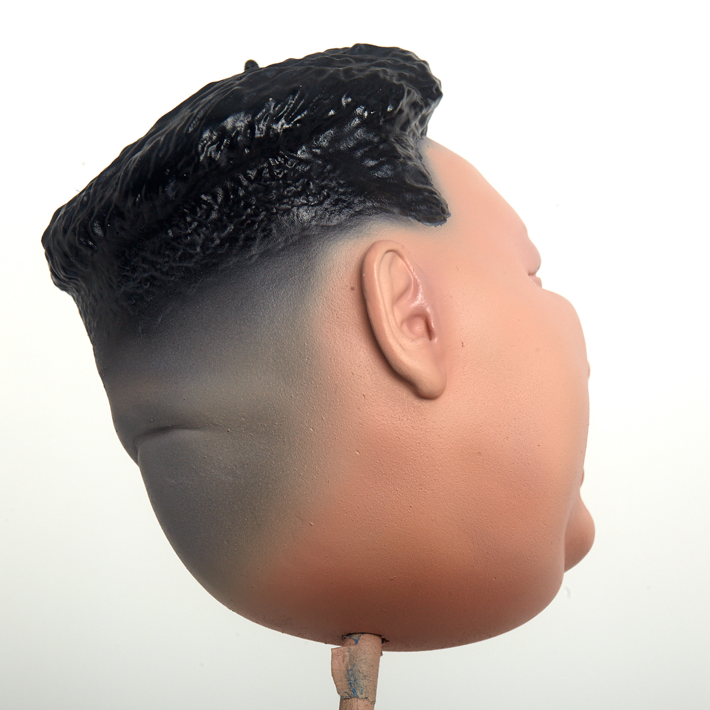 Kim Hair v2 02 (add stubble growth and harder edge to hairline) 
