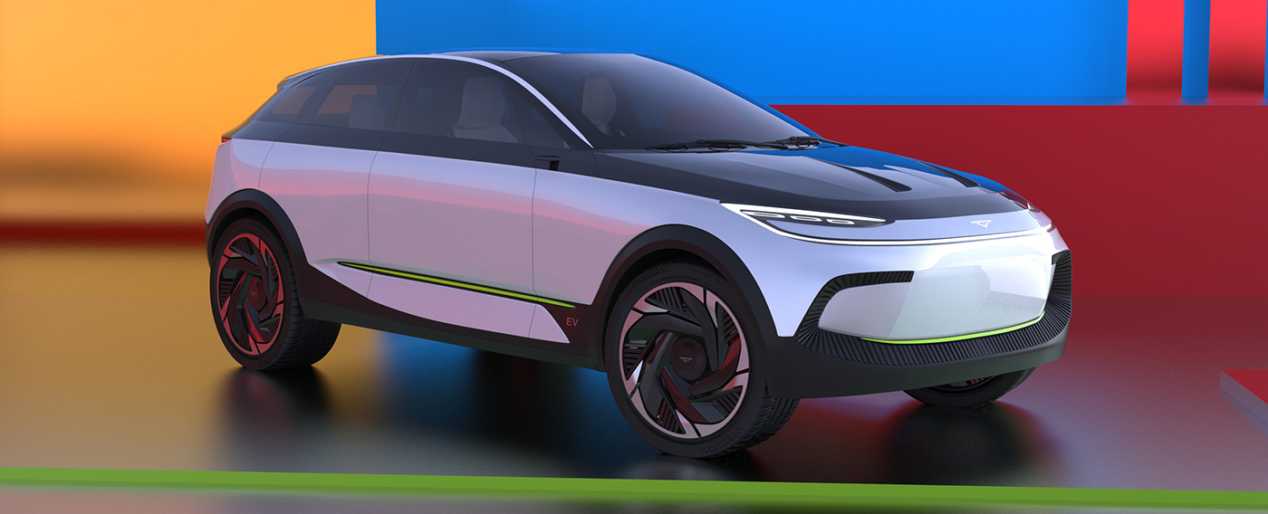 3D 3d modeling Advertising  animation  automotive   cardesign commercial concept concept car product design 