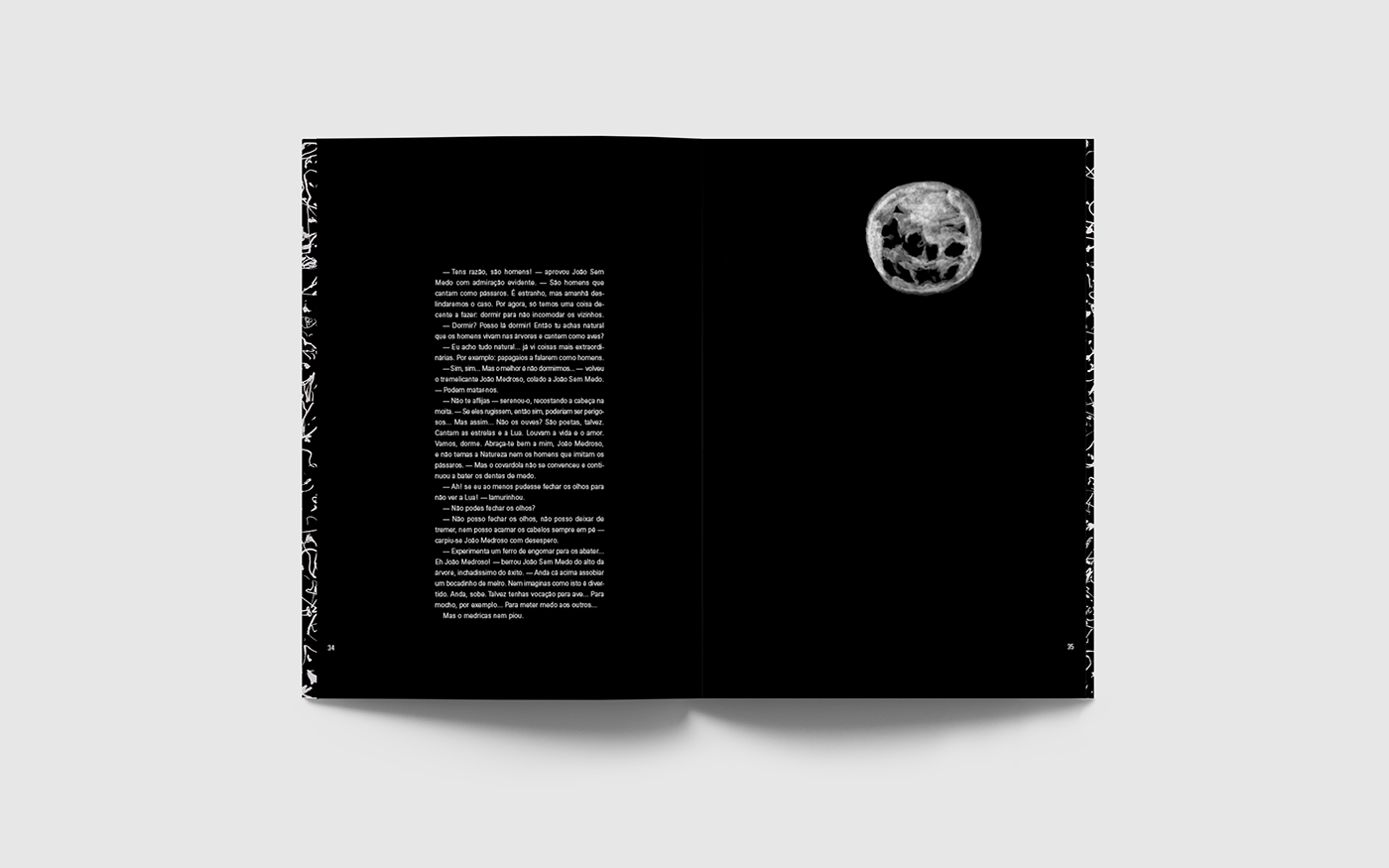 illutration black and white editorial design  book imaginary