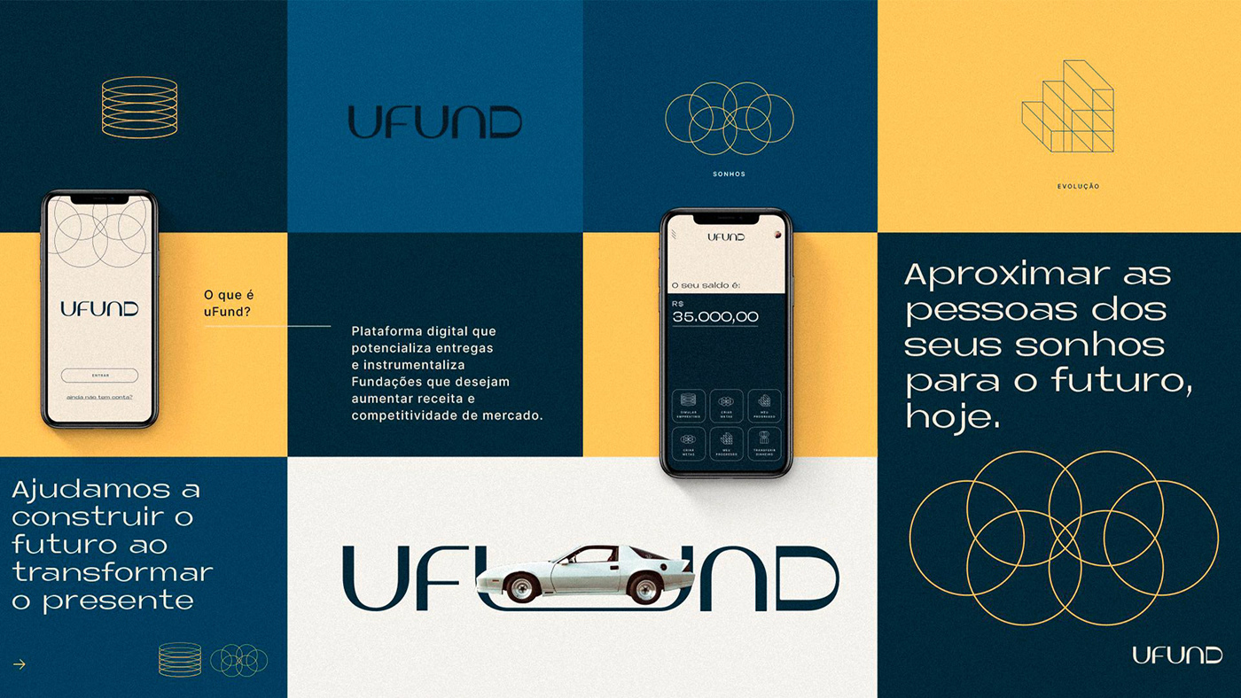 brand branding  digital finance previdência Service design strategy Technology UI ux
