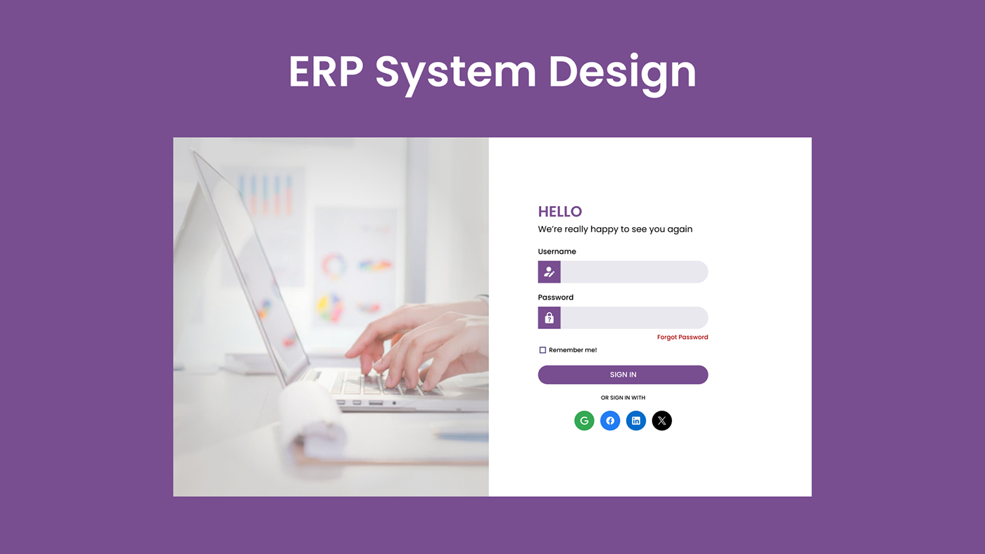 ERP system ERP erp software design UI/UX user interface Mobile app application ui design ERP Design Garment ERP Software