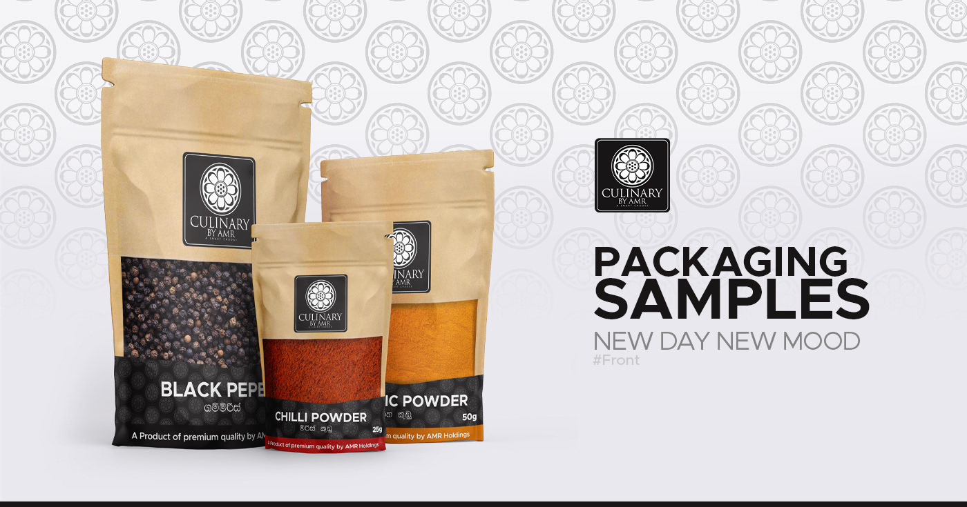 brand branding  Ceylon Illustrator logo marketing   photoshop rebranding spices visual identity