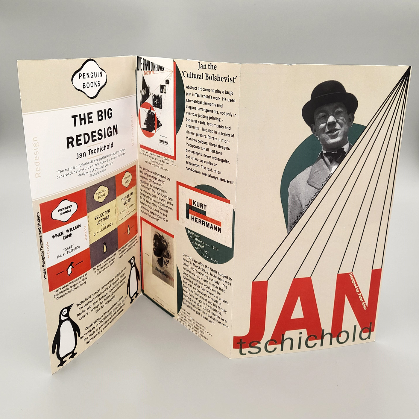 designer jantschichold Layout ZFold Brochure