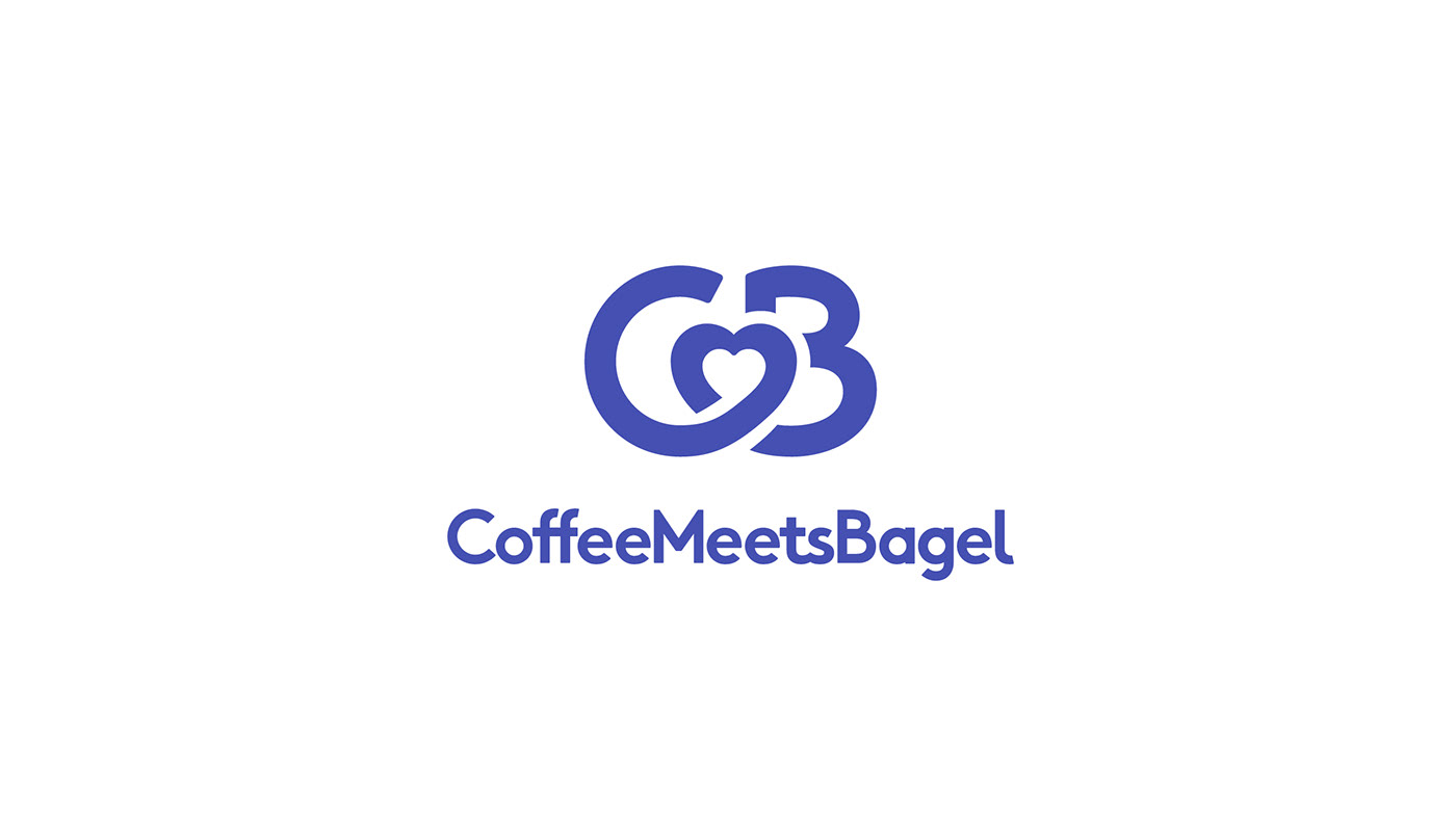 coffee meets bagel dating app Logo Design custom typography lettering san francisco design Rebrand icon design  custom wordmark Lobster Phone